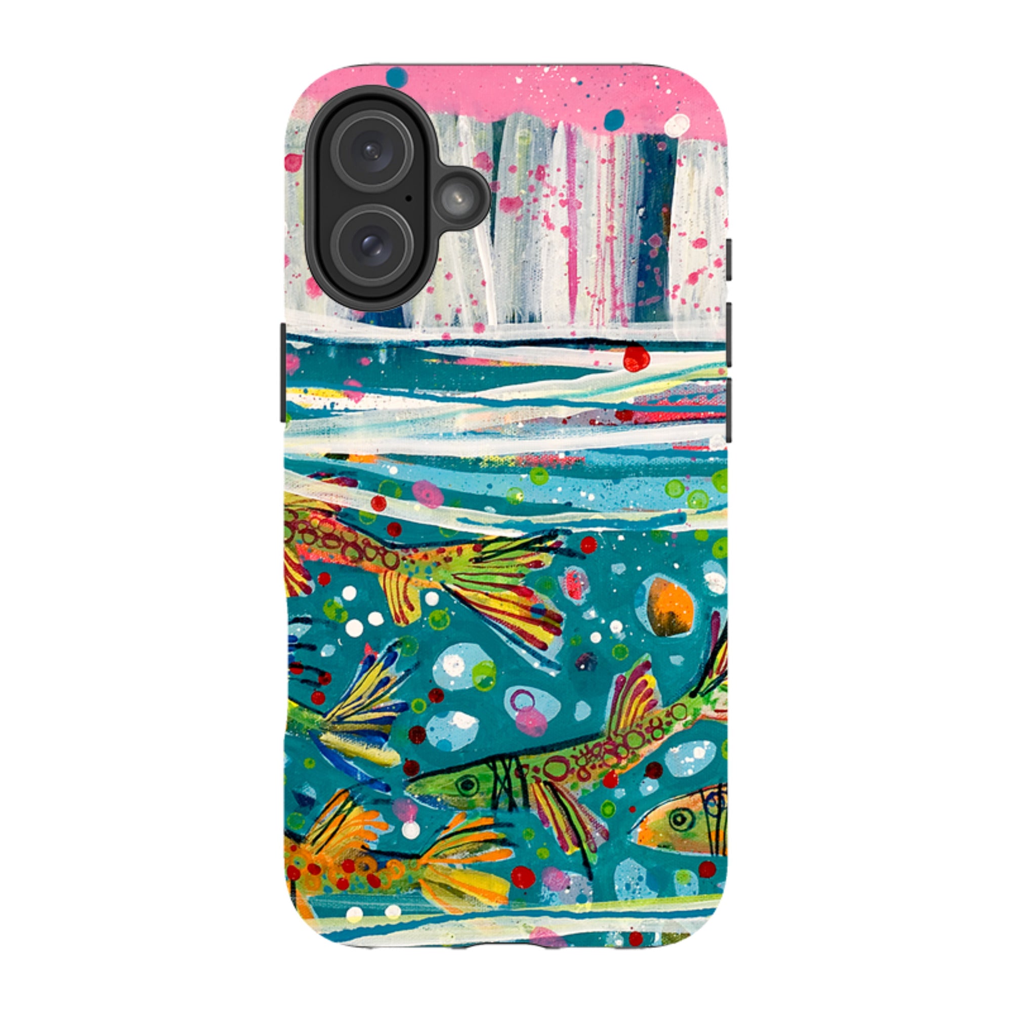 iPhone MagSafe Tough Case -  Something Fishy By Claire West
