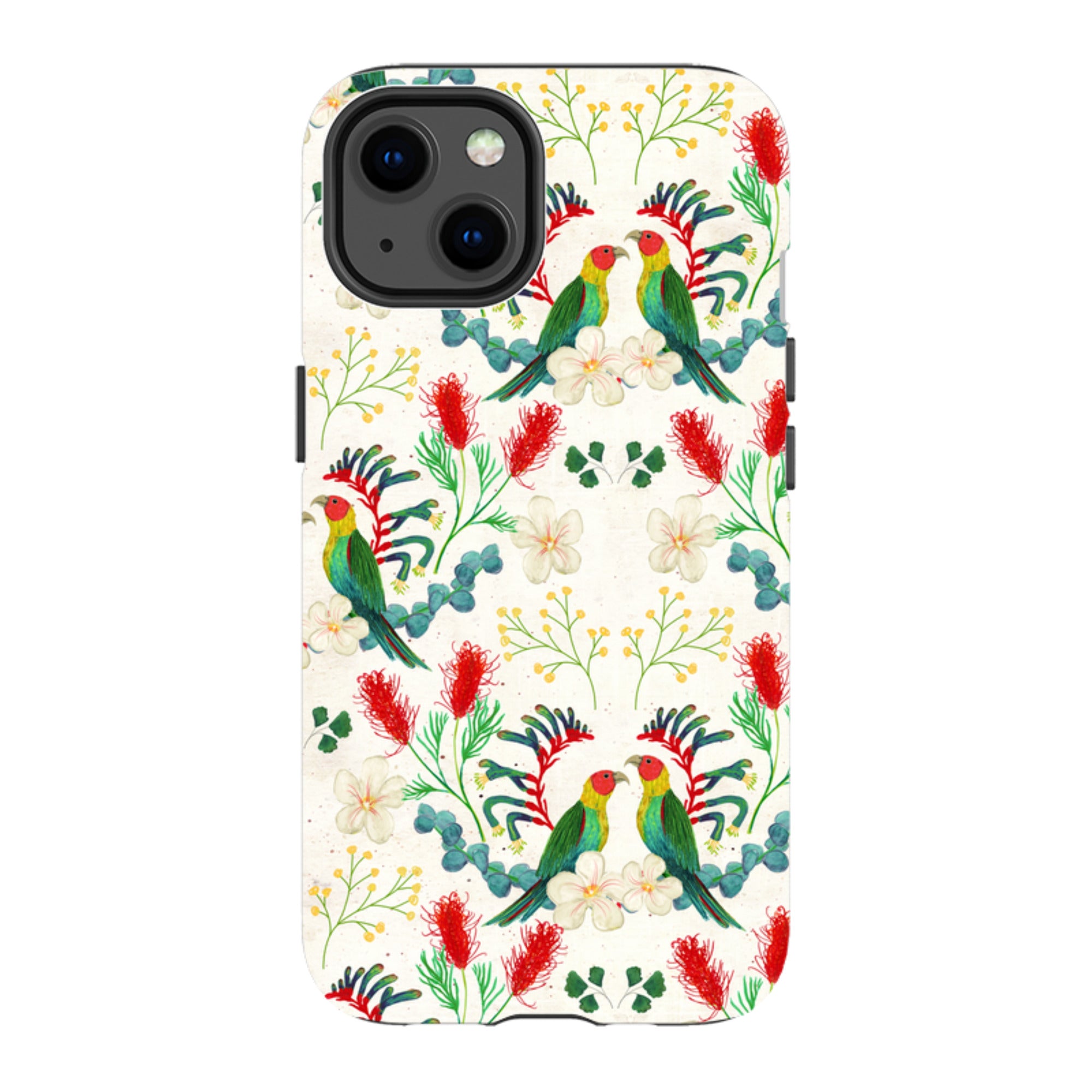 iPhone MagSafe Tough Case - Rainbow Lorikeet By Katherine Quinn