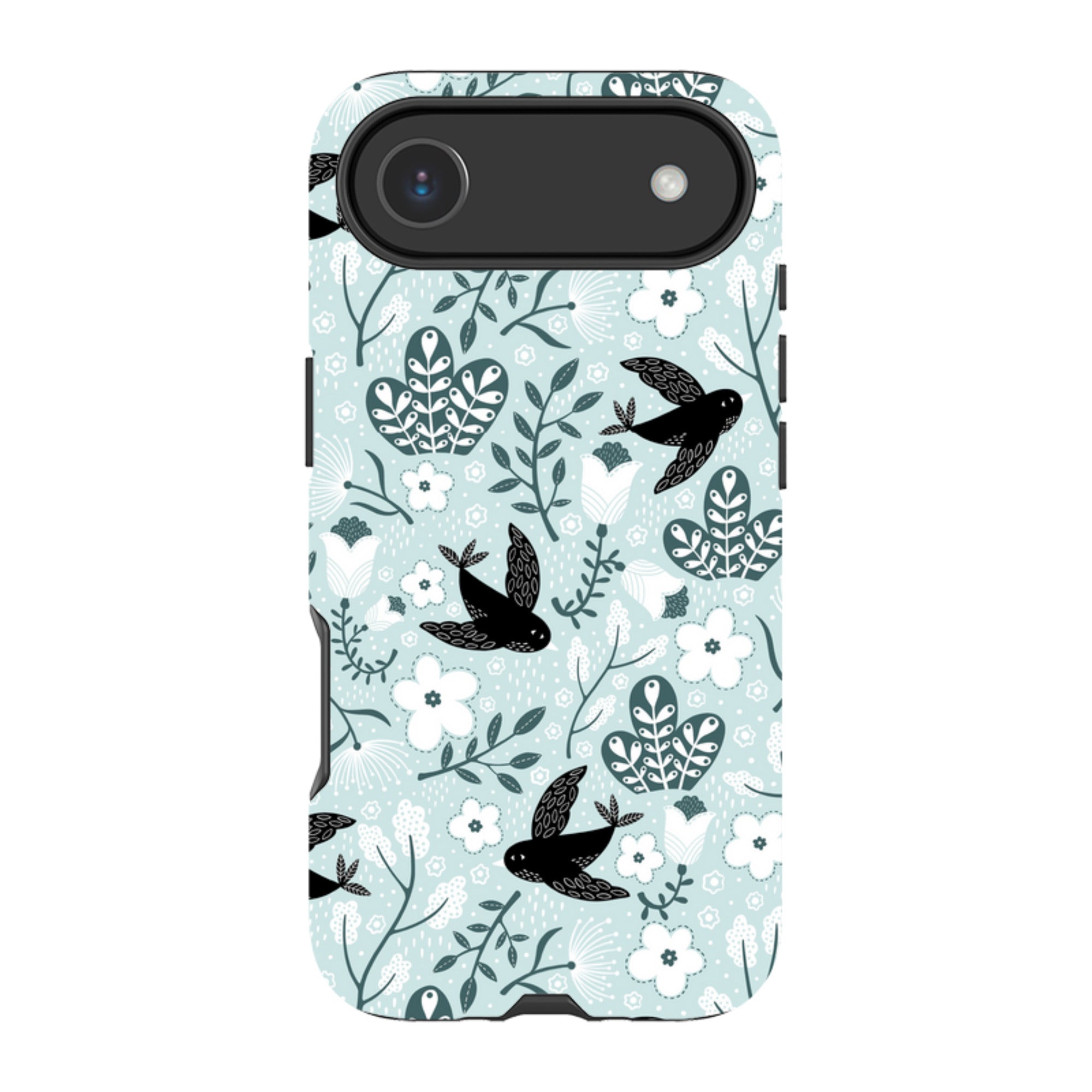 iPhone MagSafe Tough Case -  Black Birds By Suzy Taylor
