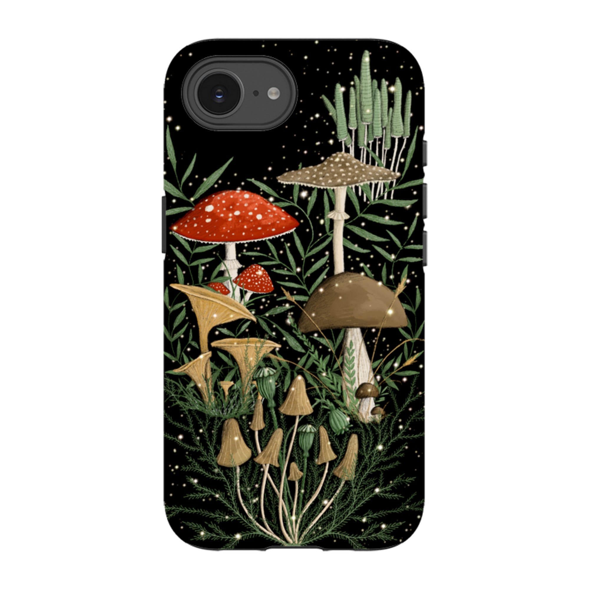 iPhone Tough Case - Mushroom Magic By Maja Lindberg