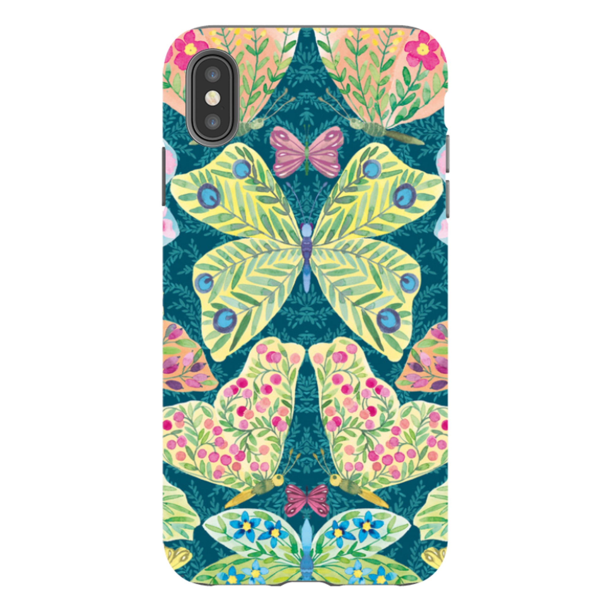 iPhone Tough Case - Butterflies By Elisabeth Haager