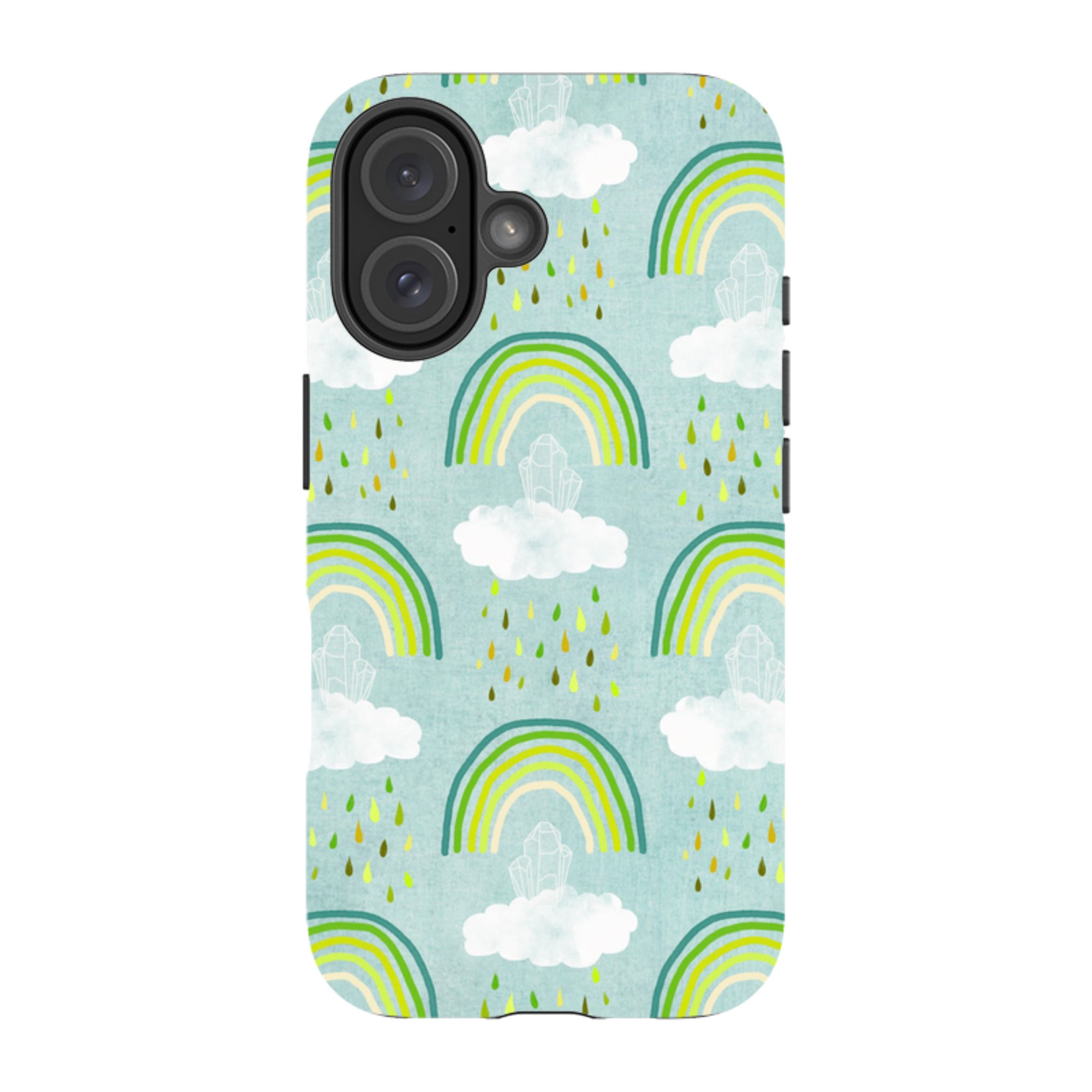 iPhone Tough Case - Rainbows And Crystals By Katherine Quinn