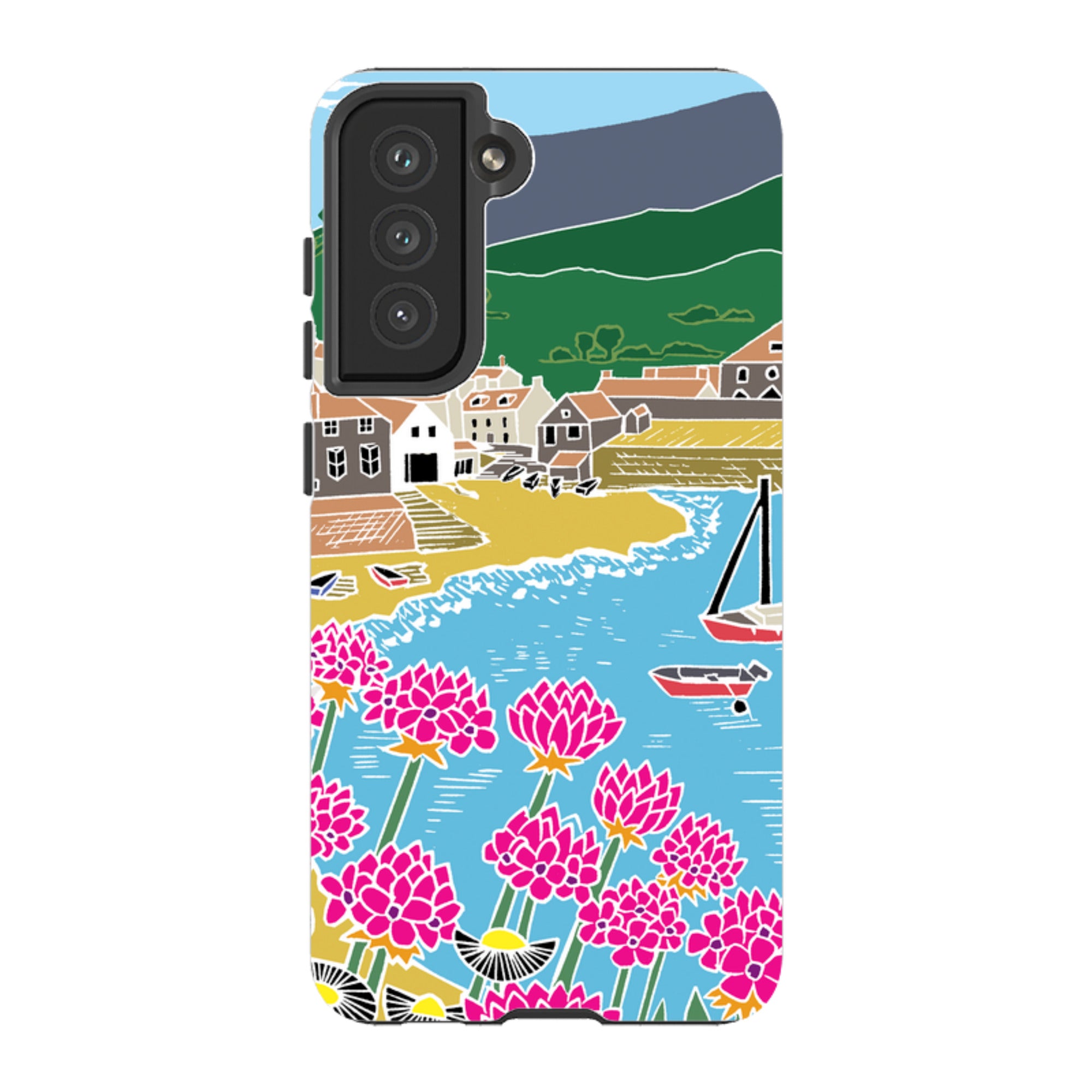 Samsung Tough Case - Quaint Harbour By Kate Heiss