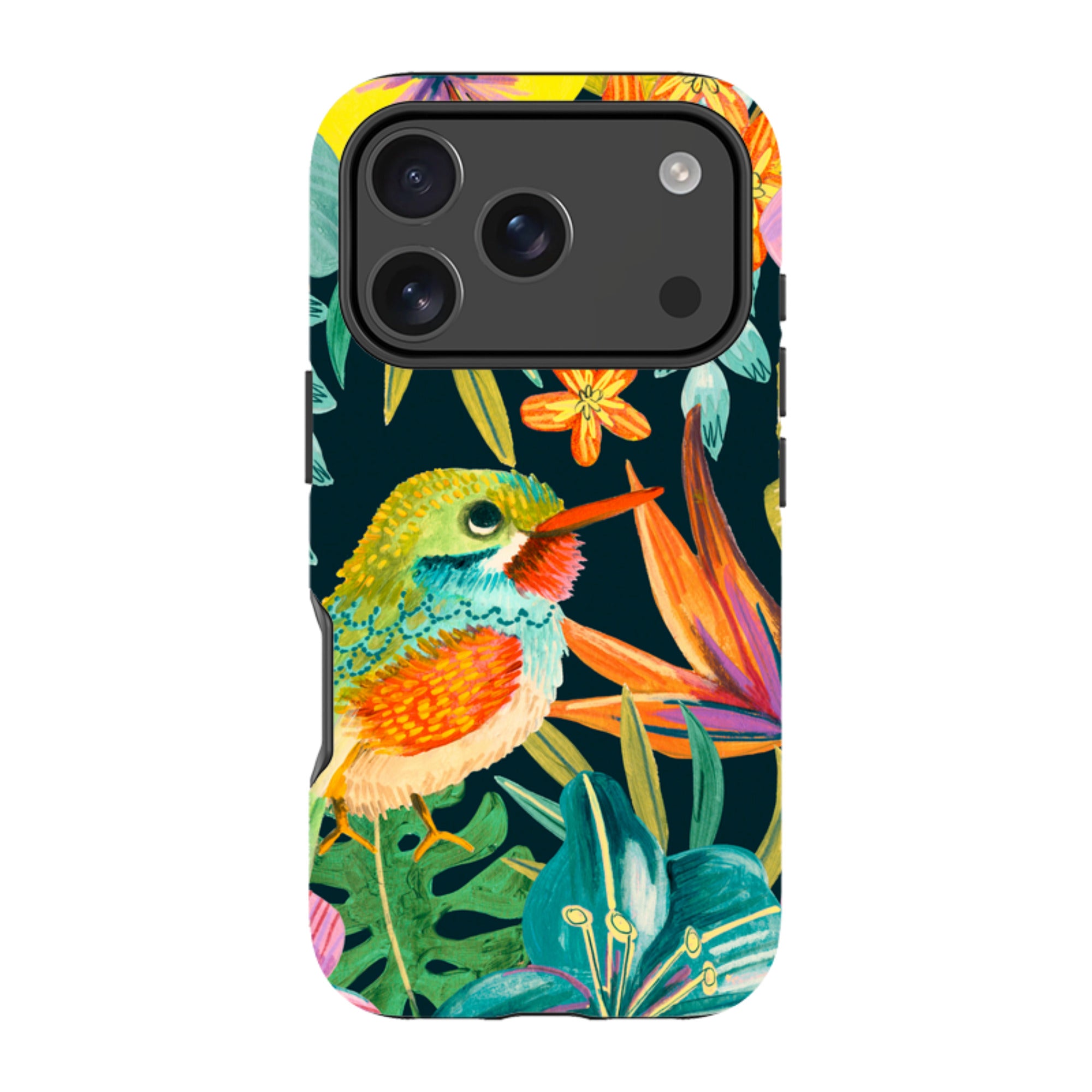 iPhone MagSafe Tough Case -  Tropical Bird By Caroline Bonne Muller
