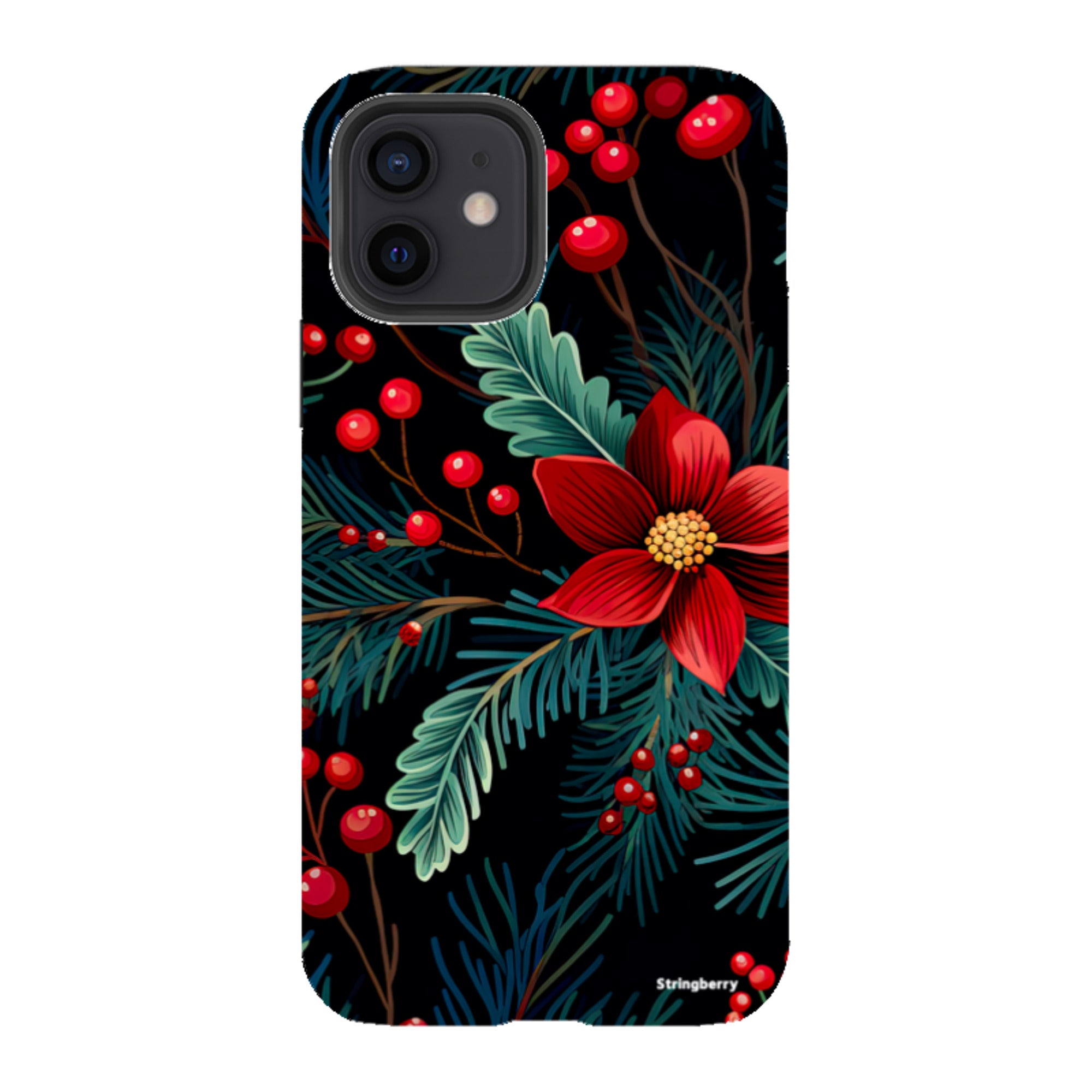 iPhone Tough Case - Red Berries II