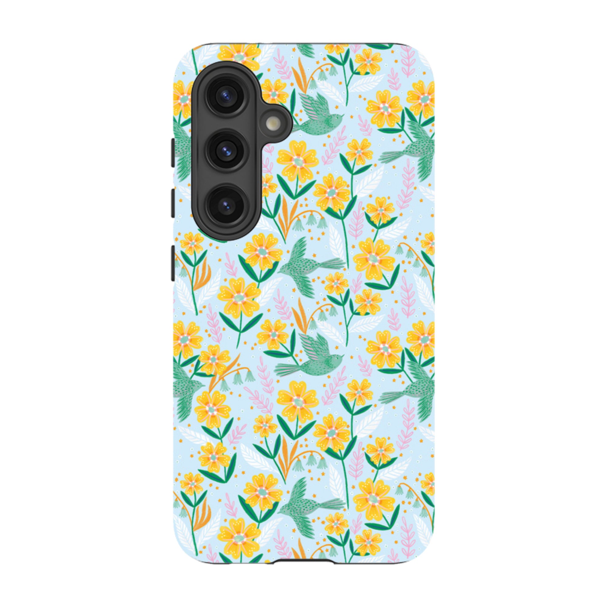 Samsung Tough Case - Sweet Birds Blue By Lee Foster Wilson
