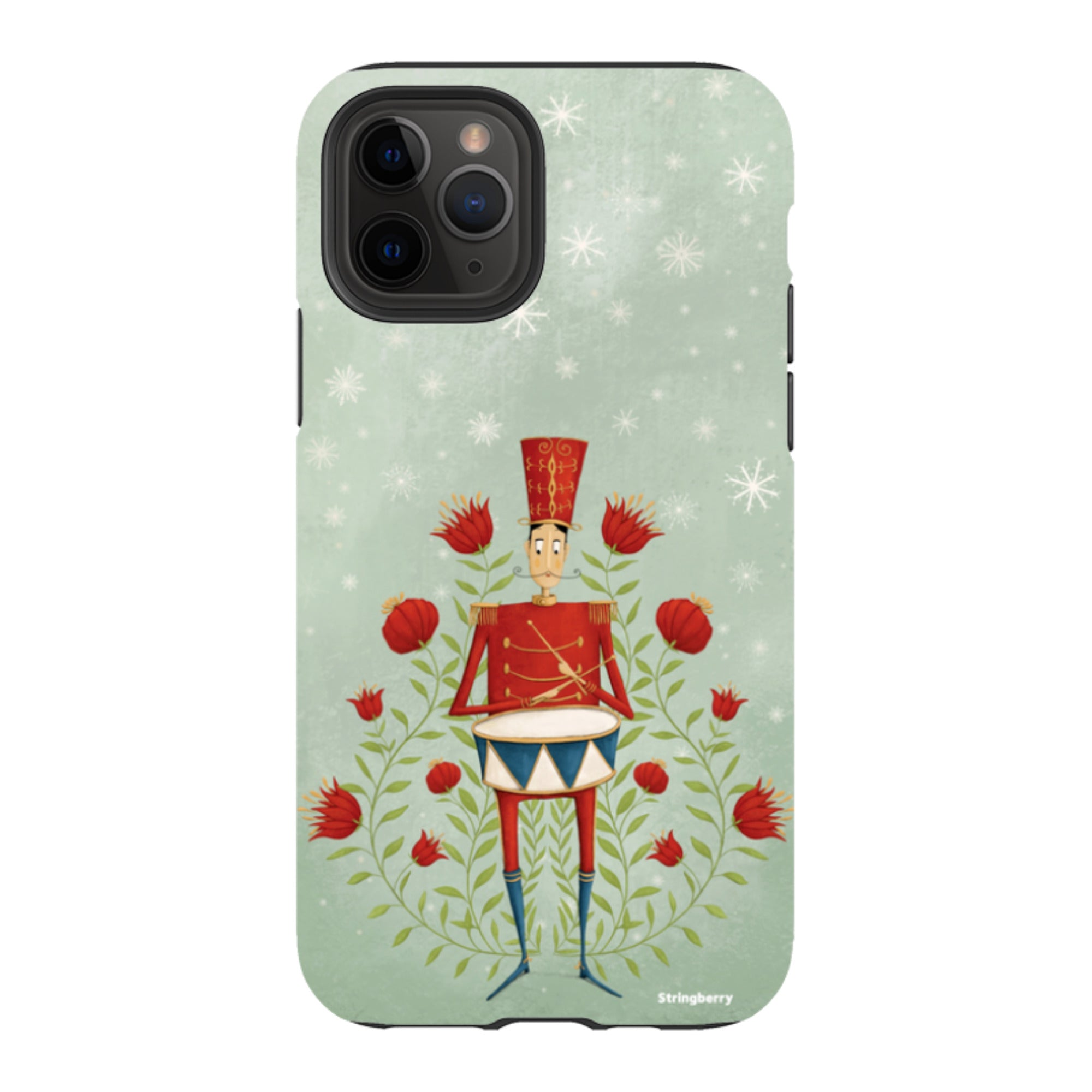 iPhone Tough Case - Drummer Aqua By Maja Lindberg