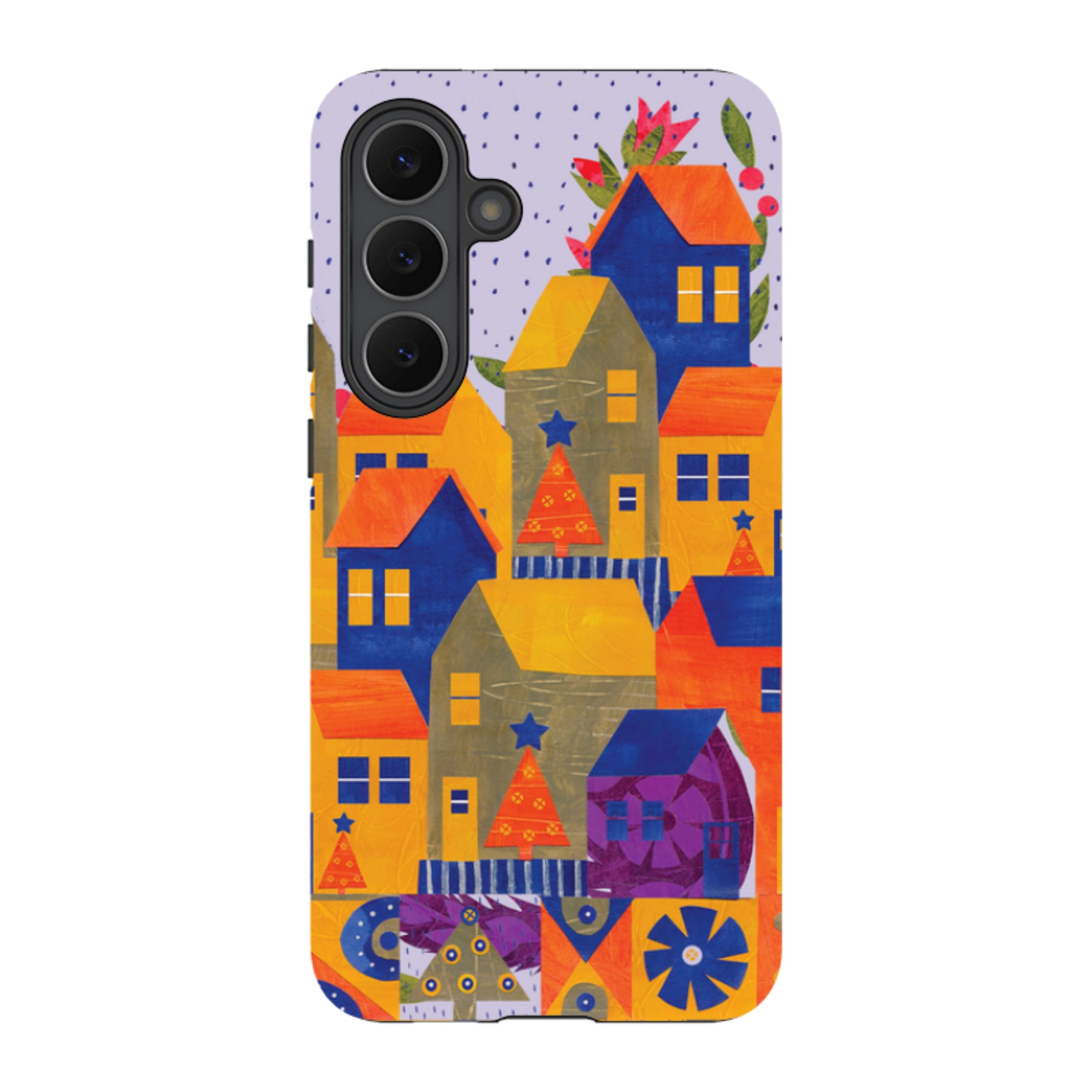 Samsung Tough Case - Winter Village I By Tracey English