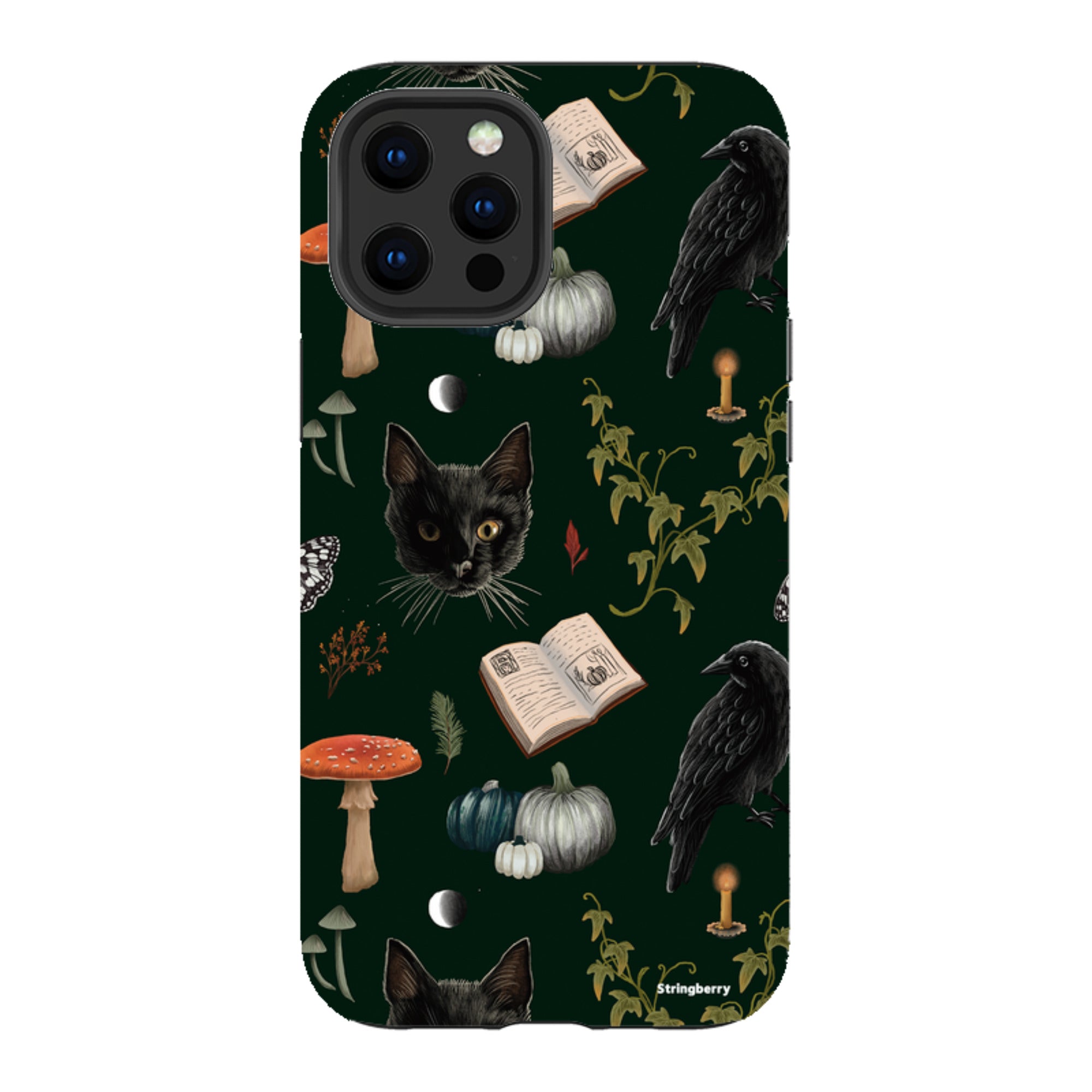 iPhone Tough Case - Halloween Pattern I By Anna Stead