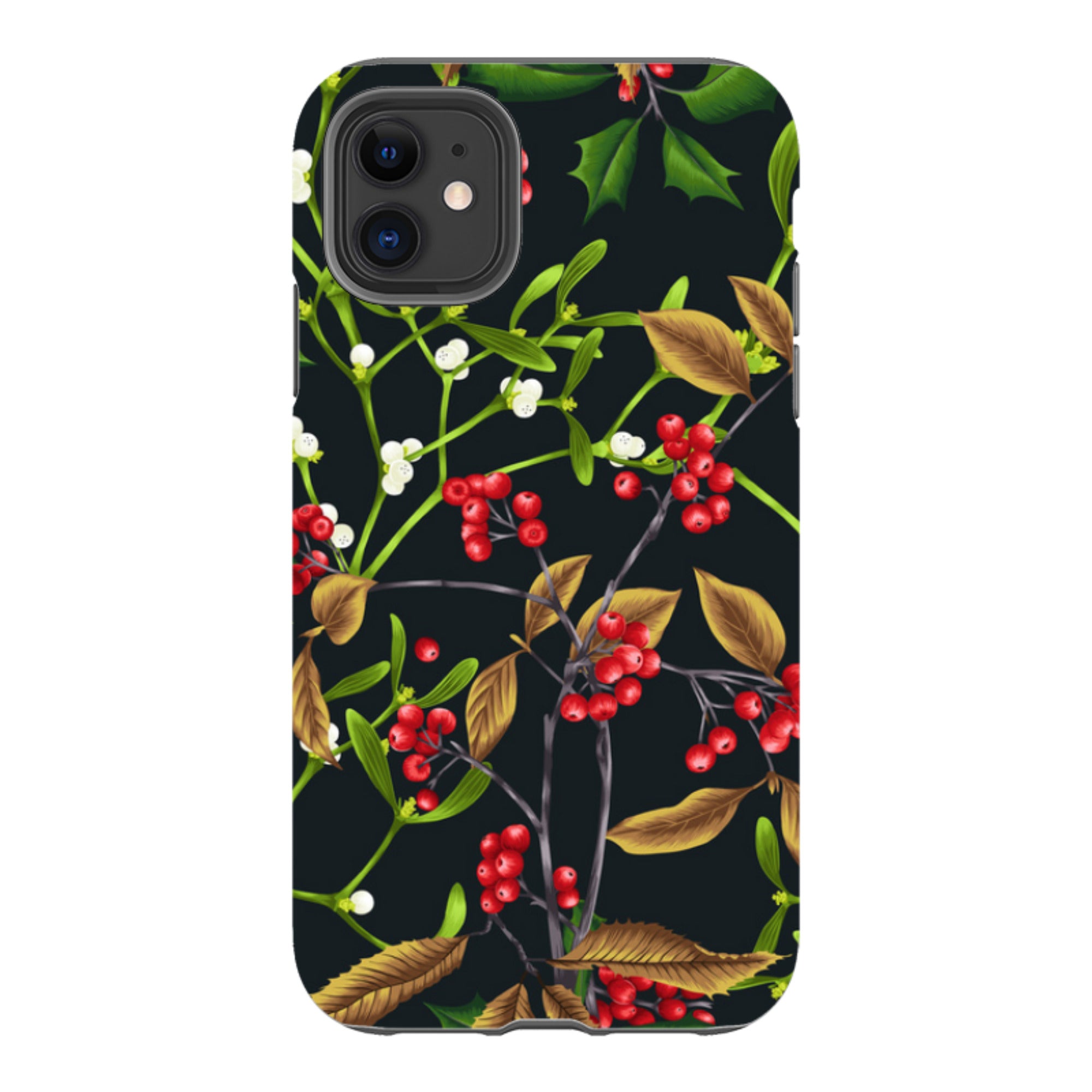 iPhone Tough Case - Magical Xmas Black
