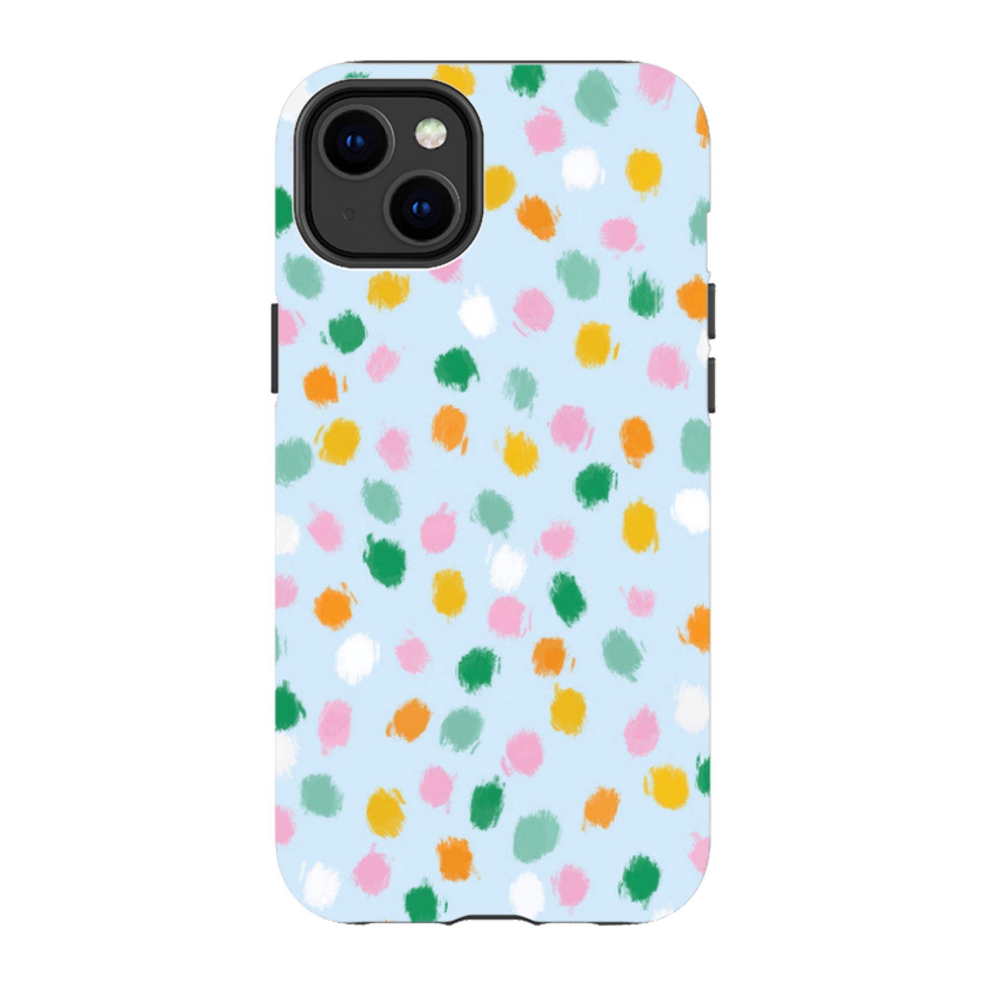 iPhone Tough Case - Spotty Co-Ordinate By Lee Foster Wilson