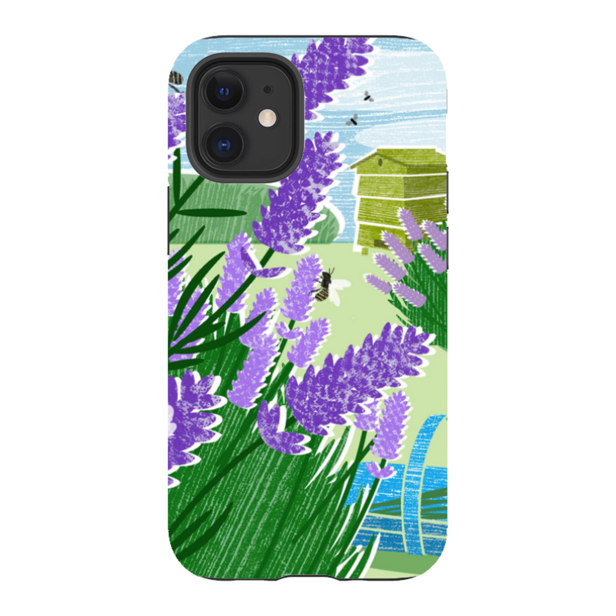 iPhone Tough Case - Lavender Garden By Liane Payne