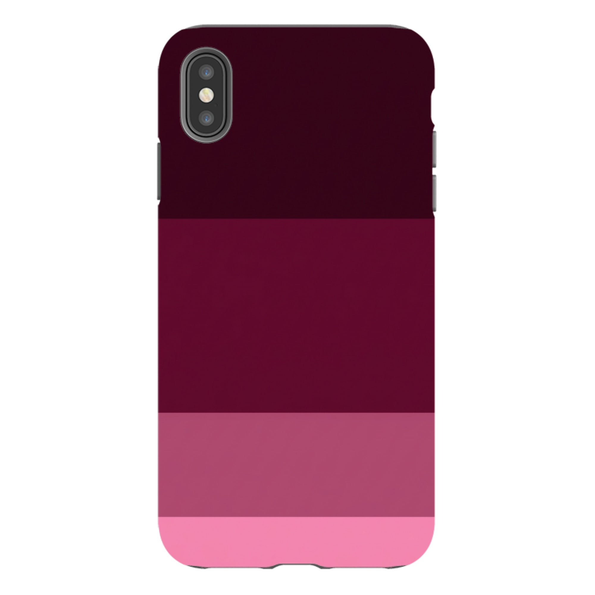 iPhone Tough Case - Burgundy Gradient