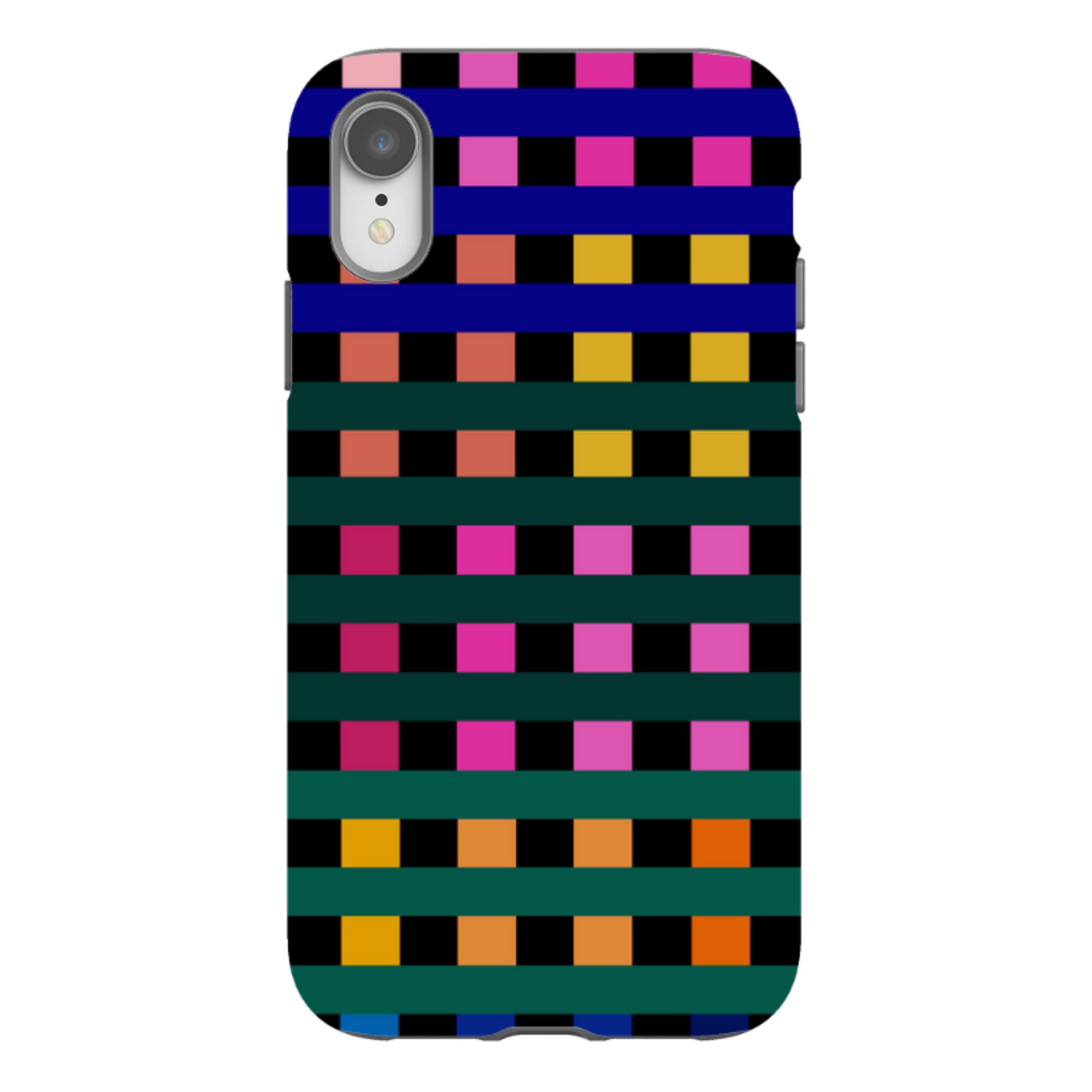 iPhone Tough Case - Newton Check By Kitty Joseph