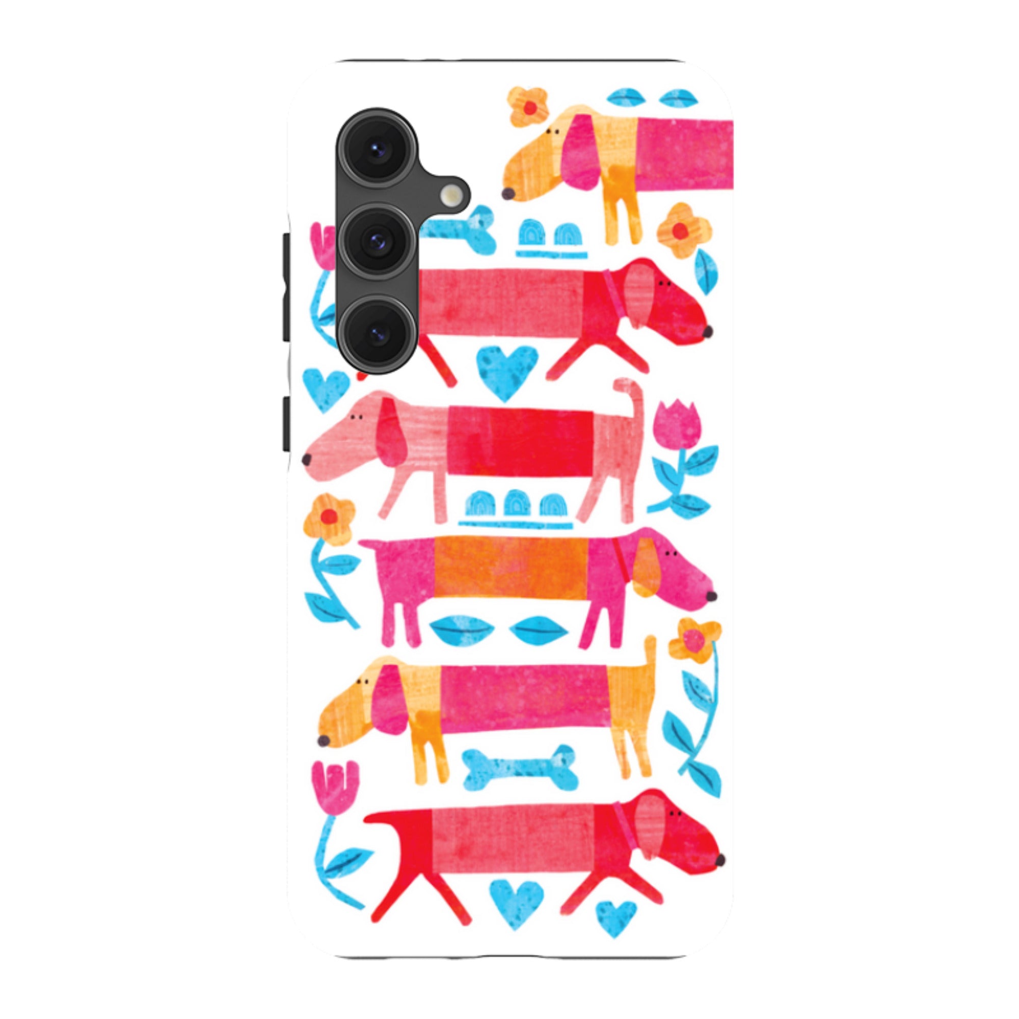Samsung Tough Case - Sausage Dog By Tracey English