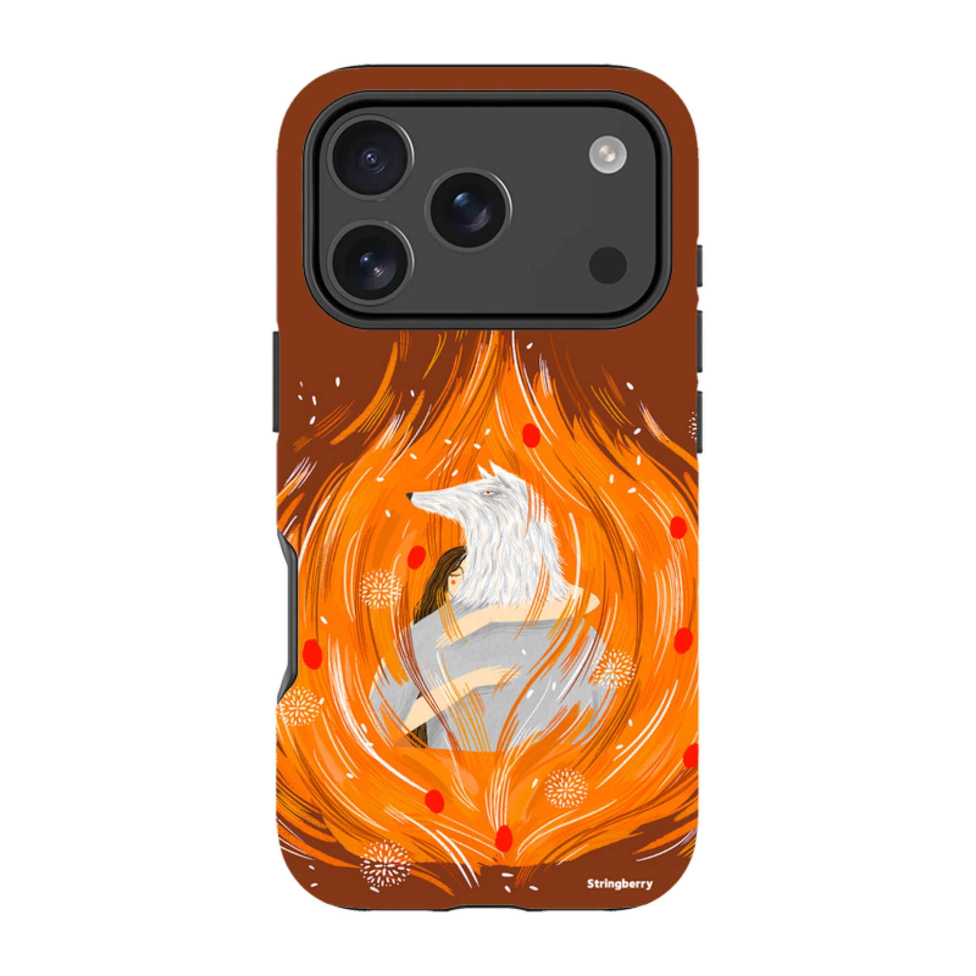 iPhone Tough Case - Fire Of Us By Madalina Andronic
