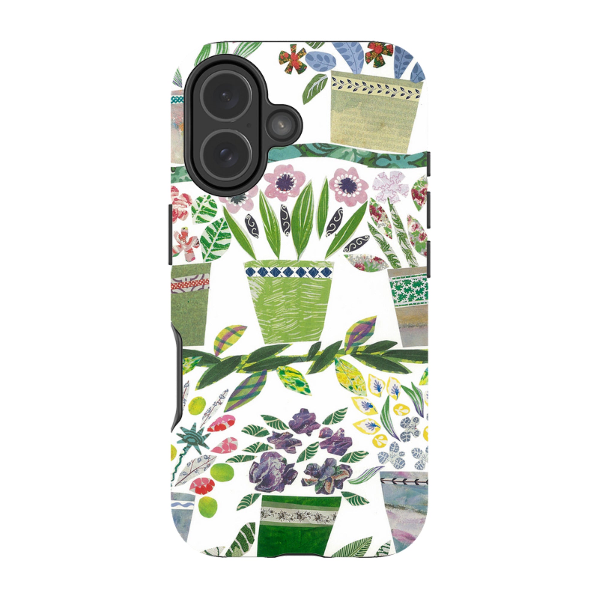 iPhone Tough Case - Flowerpots By Jane Robbins