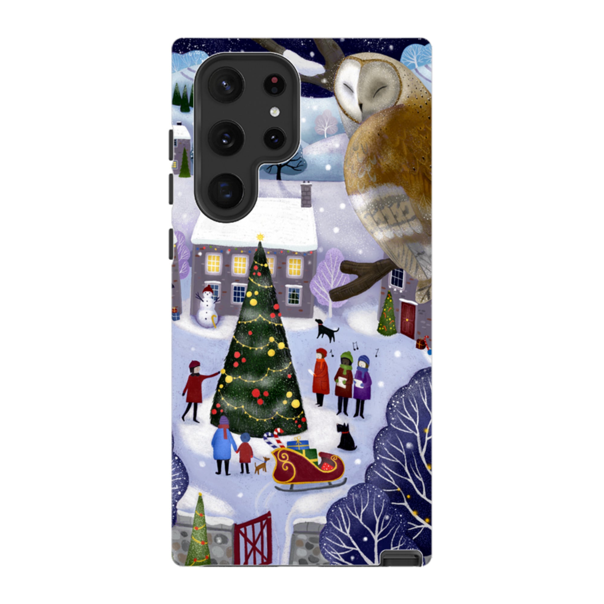 Samsung Tough Case - Advent Owl By Bex Parkin