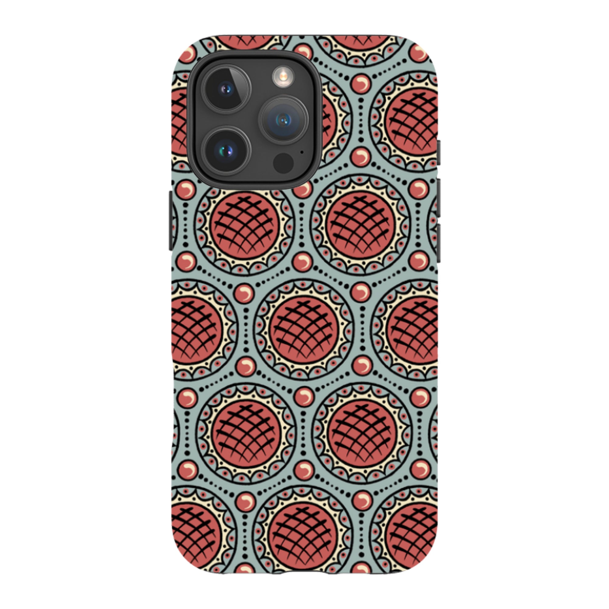 iPhone Tough Case - Charleston Red By Cressida Bell