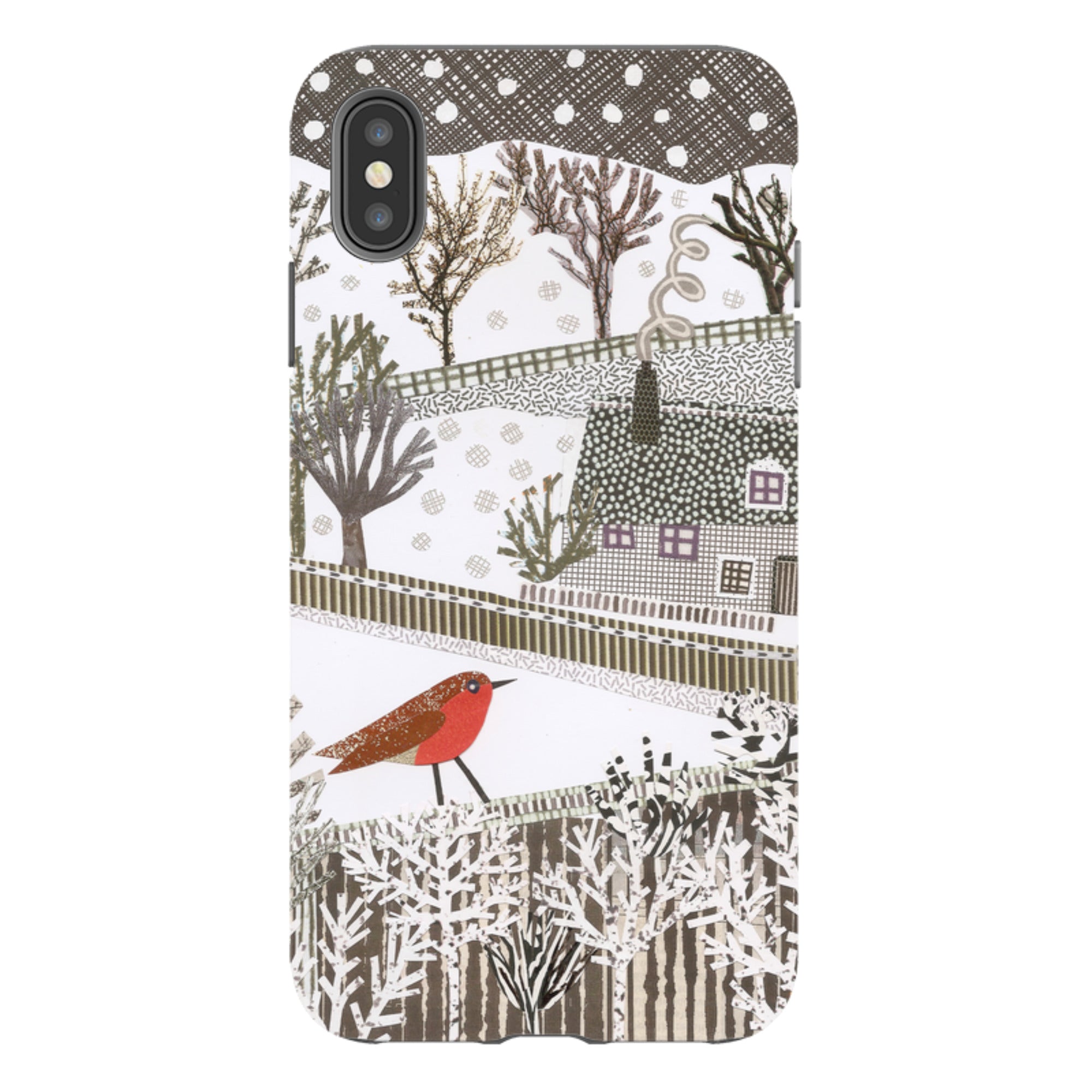 iPhone Tough Case - Robin Cottage By Jane Robbins