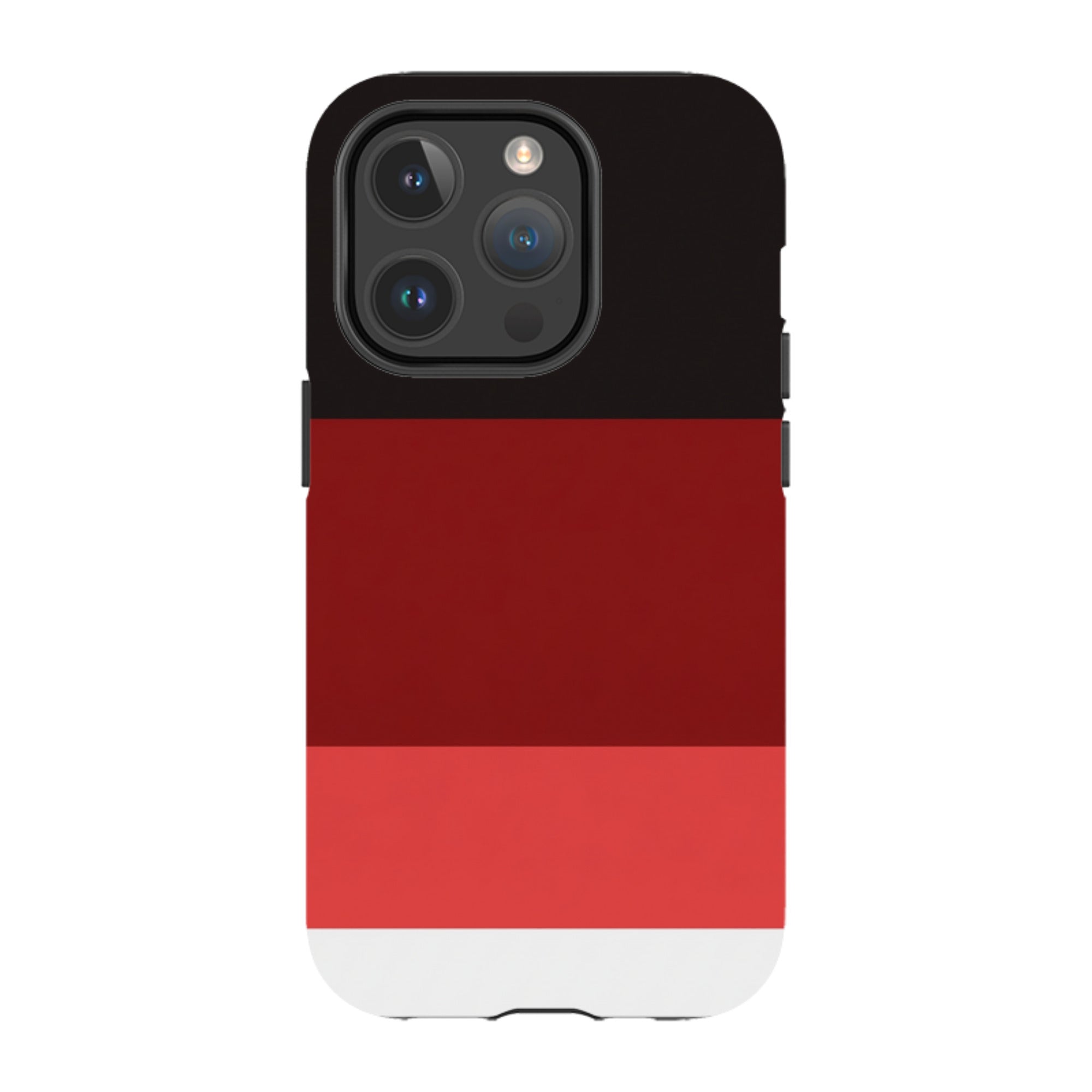 iPhone MagSafe Tough Case - Crimson and Black Gradient