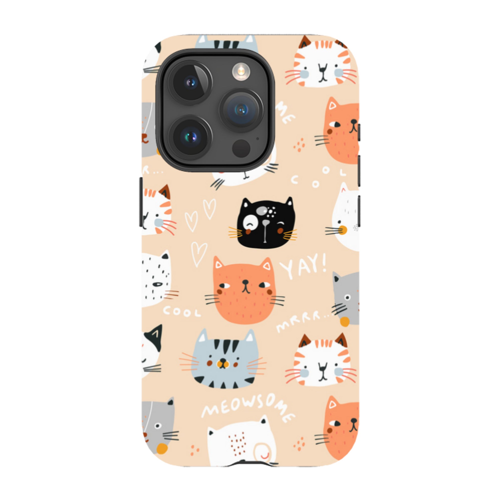 iPhone MagSafe Tough Case - Meowsome