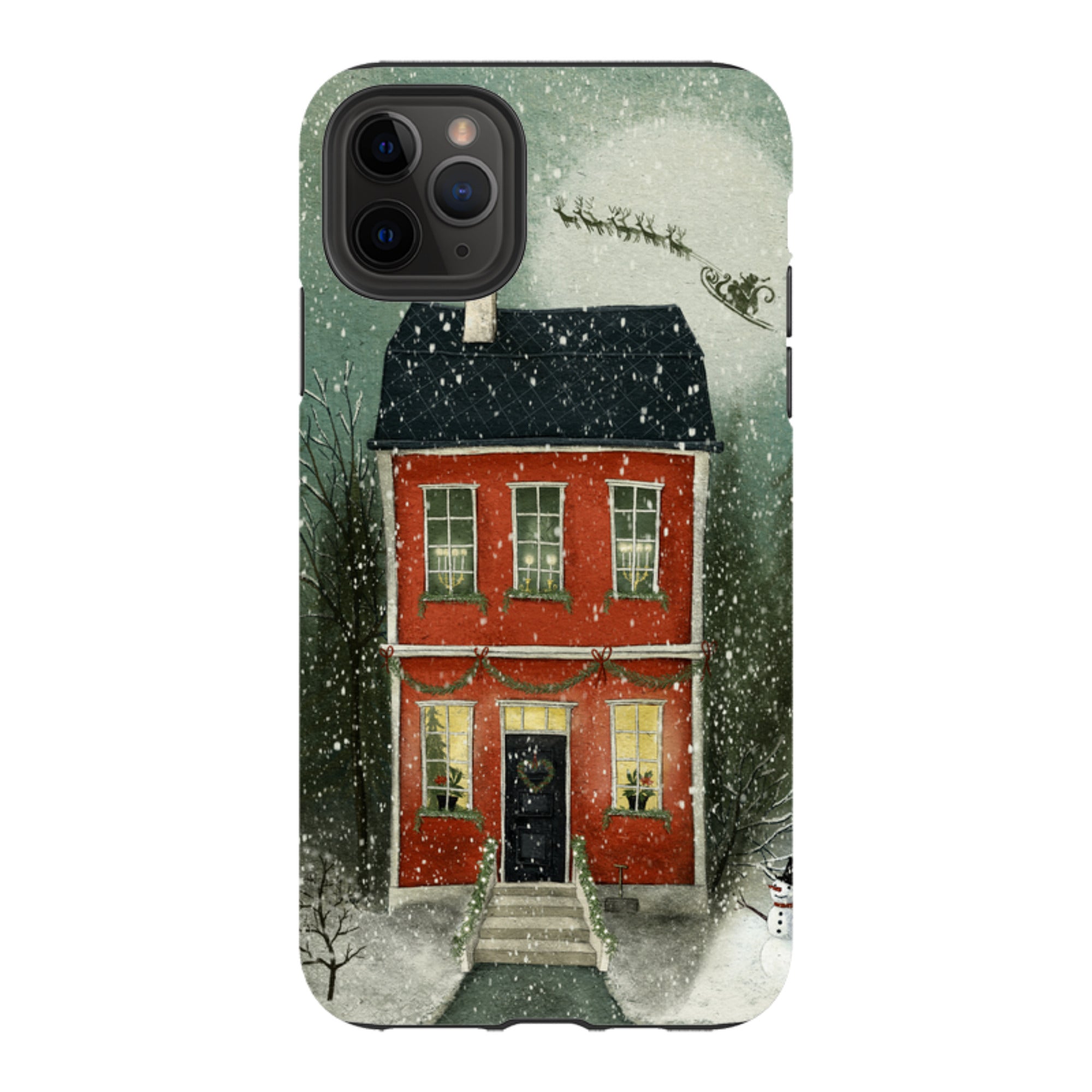 iPhone Tough Case - Night Before Christmas By Maja Lindberg