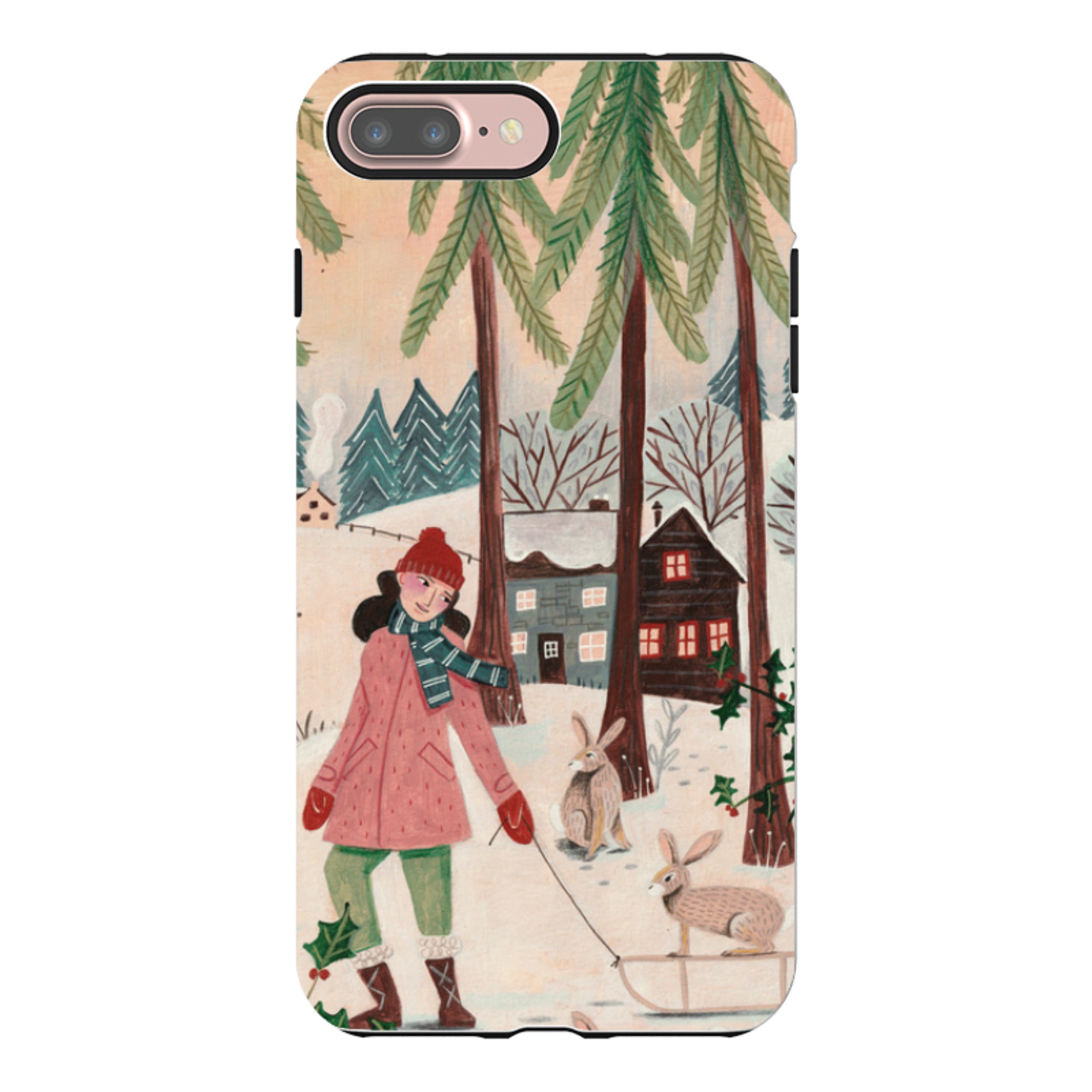 iPhone Tough Case - Lets Go By Caroline Bonne Muller