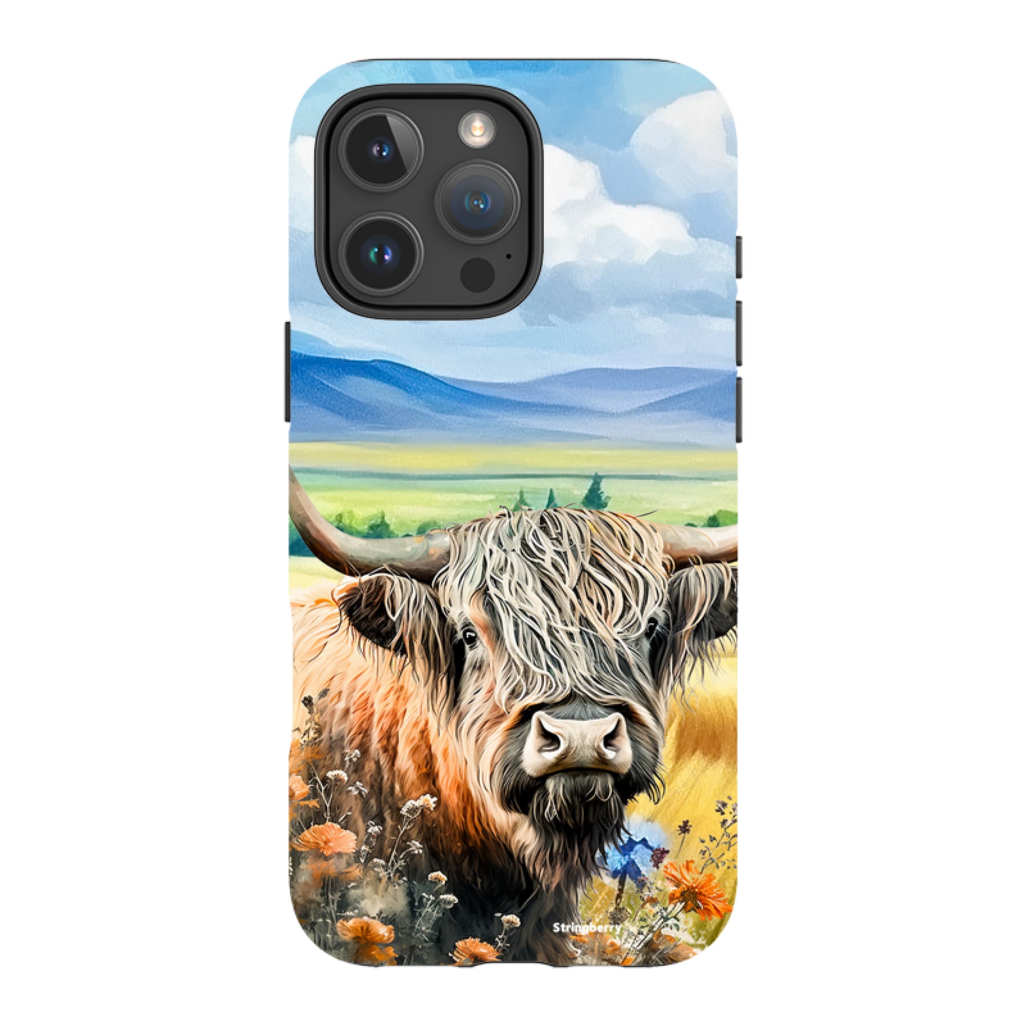 iPhone Tough Case - Highland Cow V