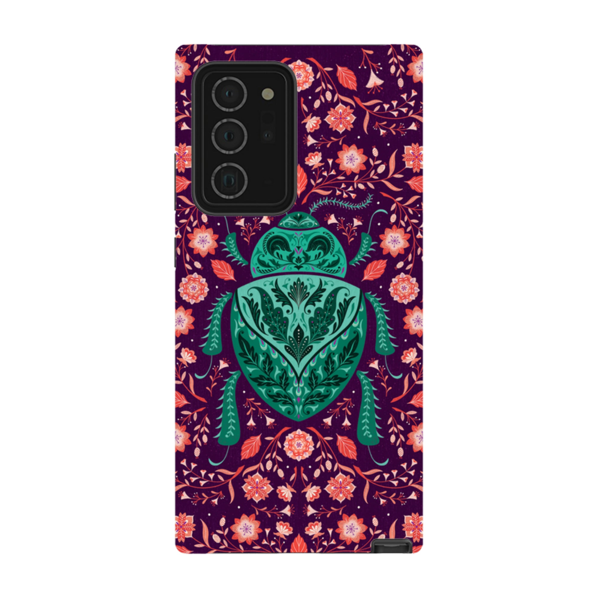 Samsung Tough Case - Beetle By Jenny Zemanek