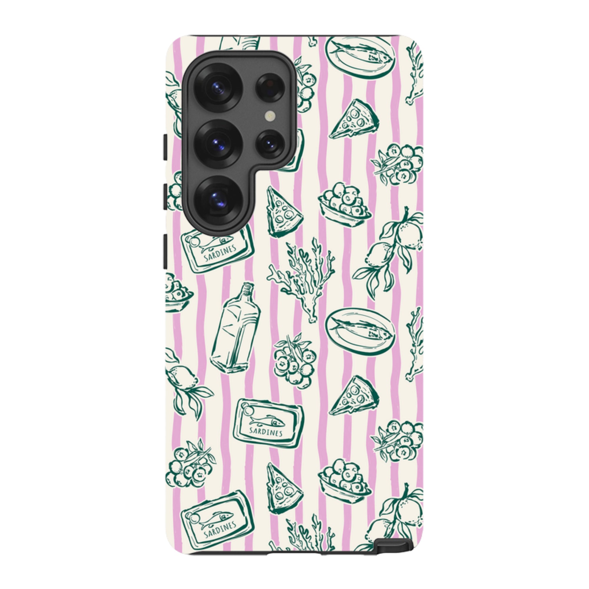 Samsung Tough Case - Sardines and Gin