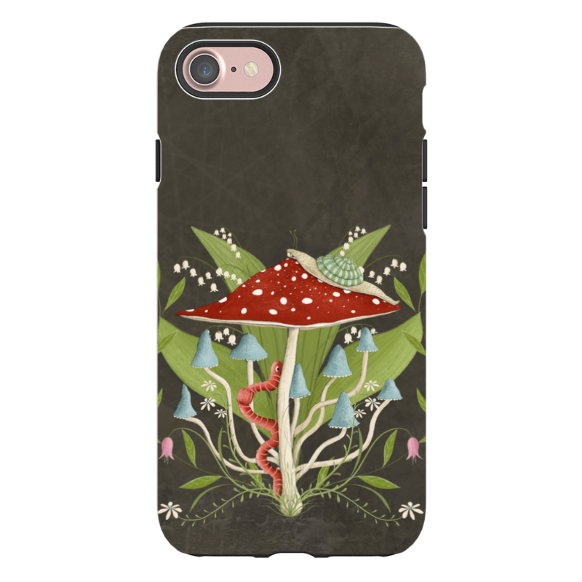 iPhone Tough Case - Worm By Maja Lindberg