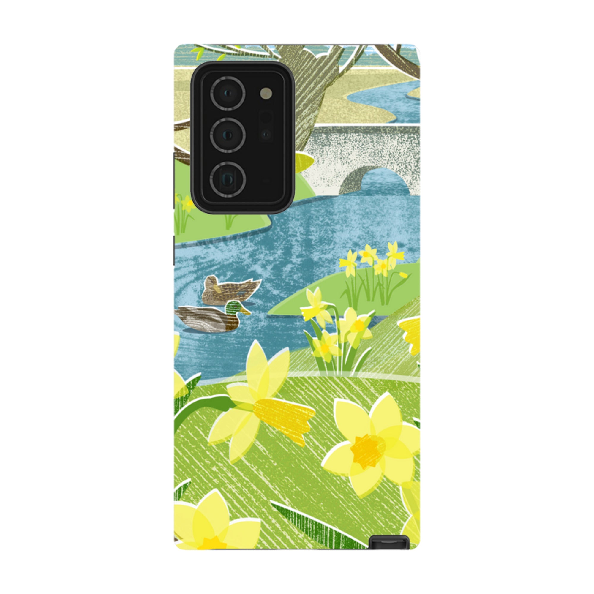 Samsung Tough Case - Daffs And Ducks By Liane Payne