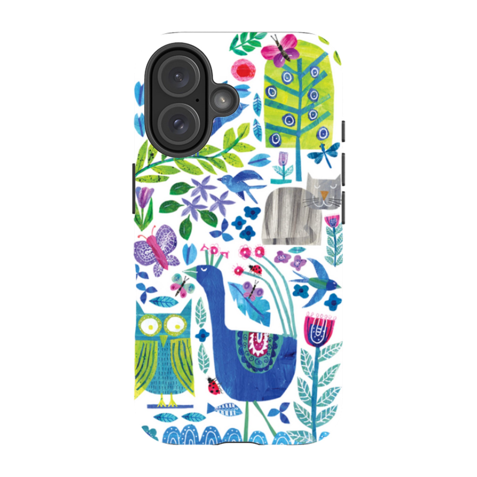 iPhone Tough Case - Back Garden By Tracey English