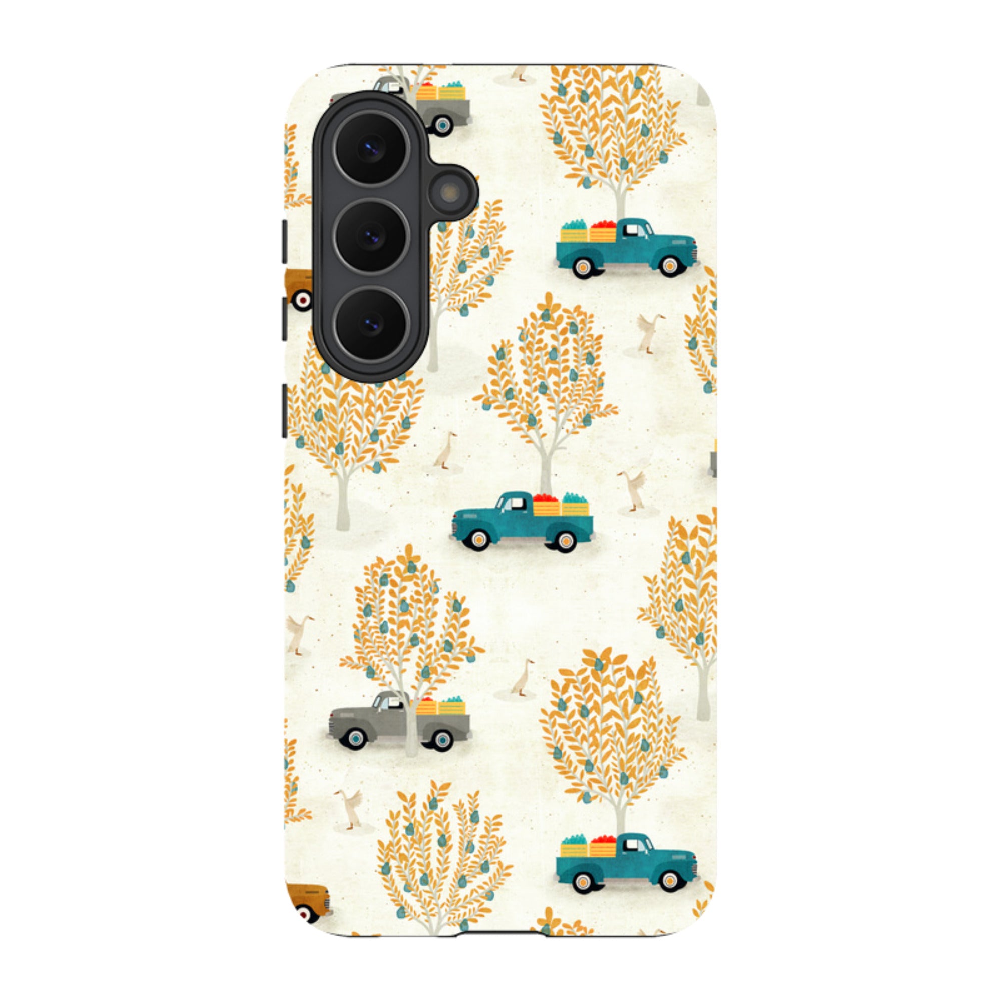 Samsung Tough Case - Pear Trees and Trucks By Katherine Quinn