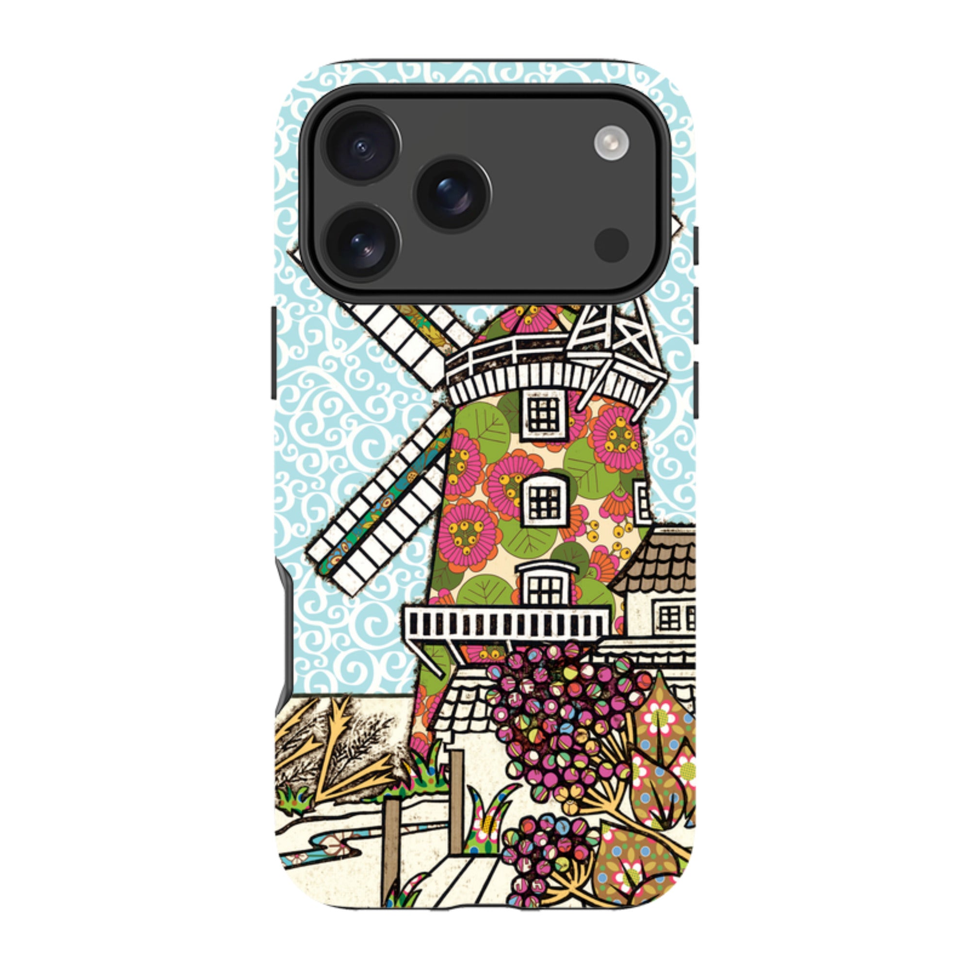 iPhone Tough Case - Cley Windmill By Amelia Bowman