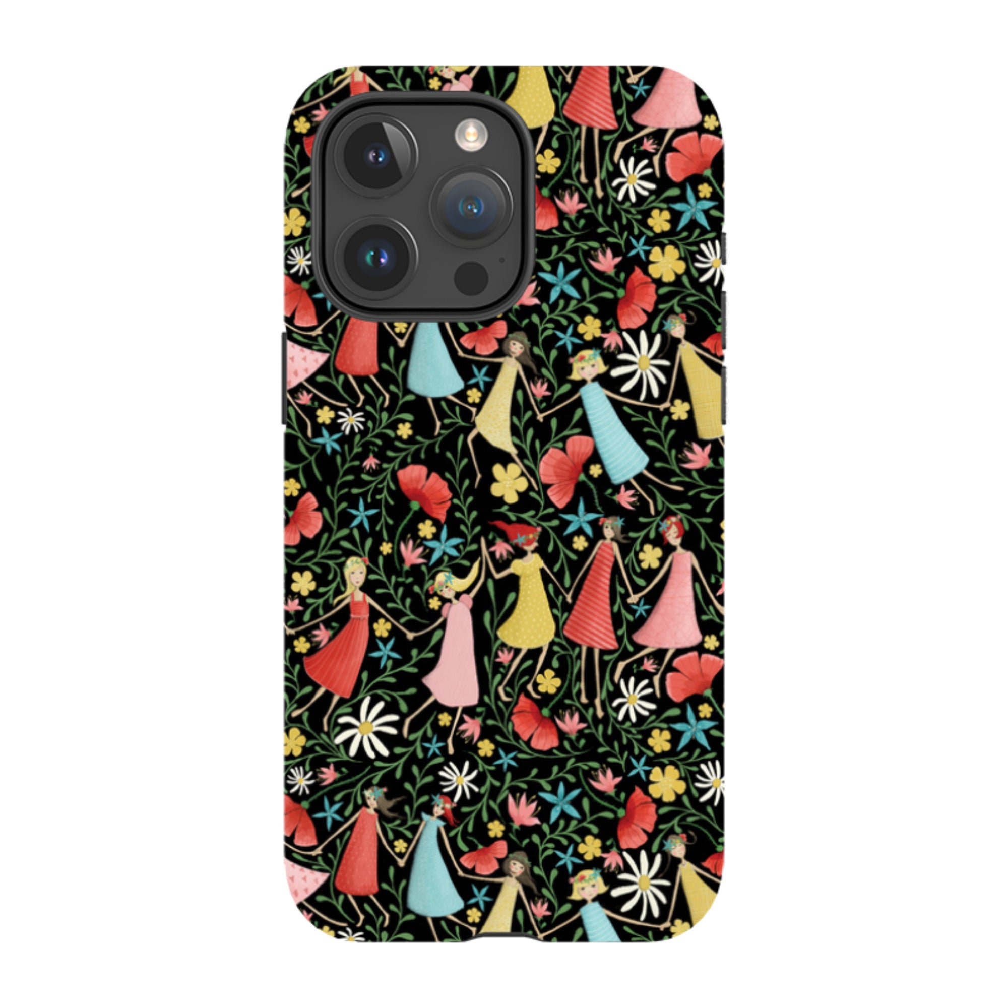iPhone Tough Case - Midsummer Dance By Maja Lindberg