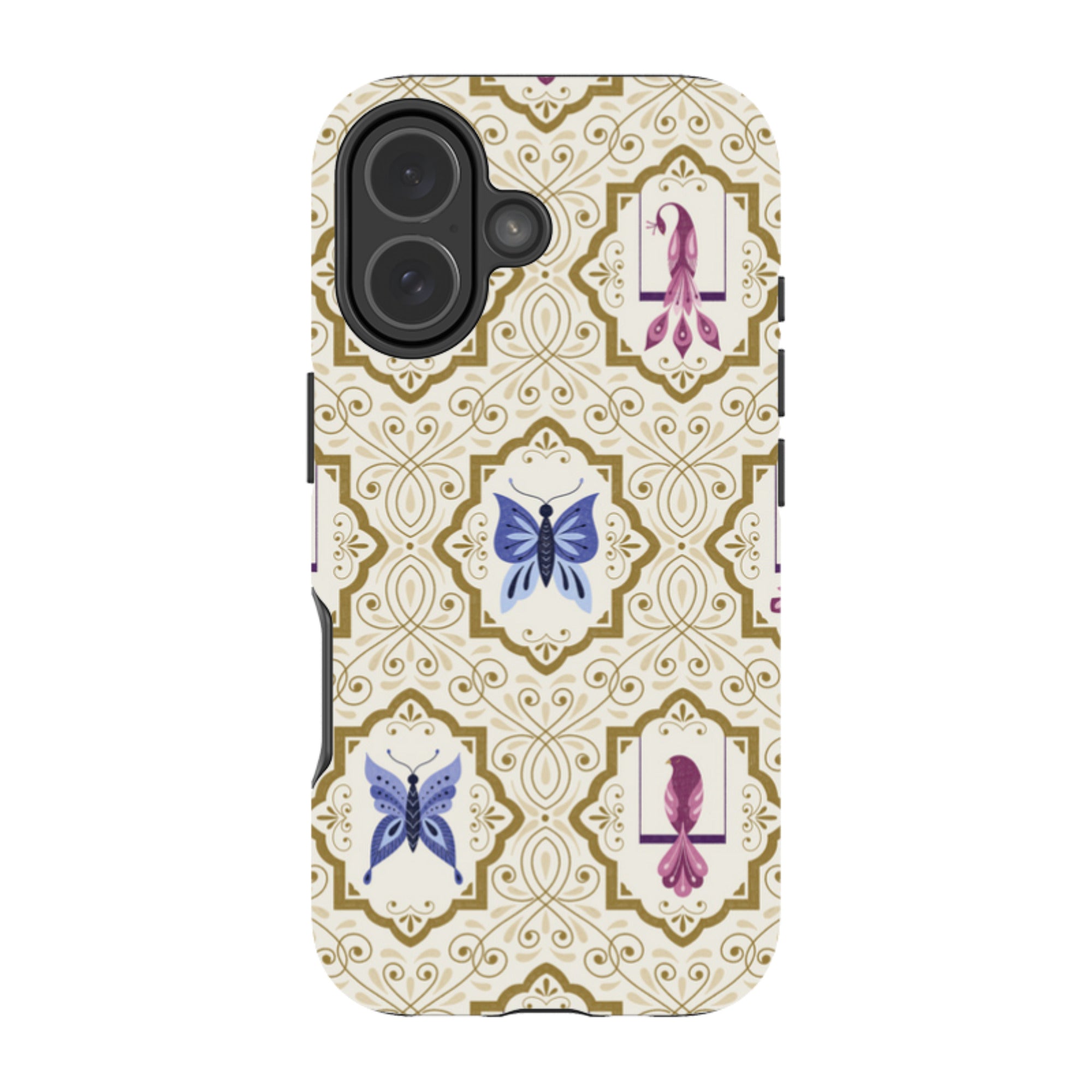 iPhone MagSafe Tough Case -  Wingframes Ivory By Jenny Zemanek