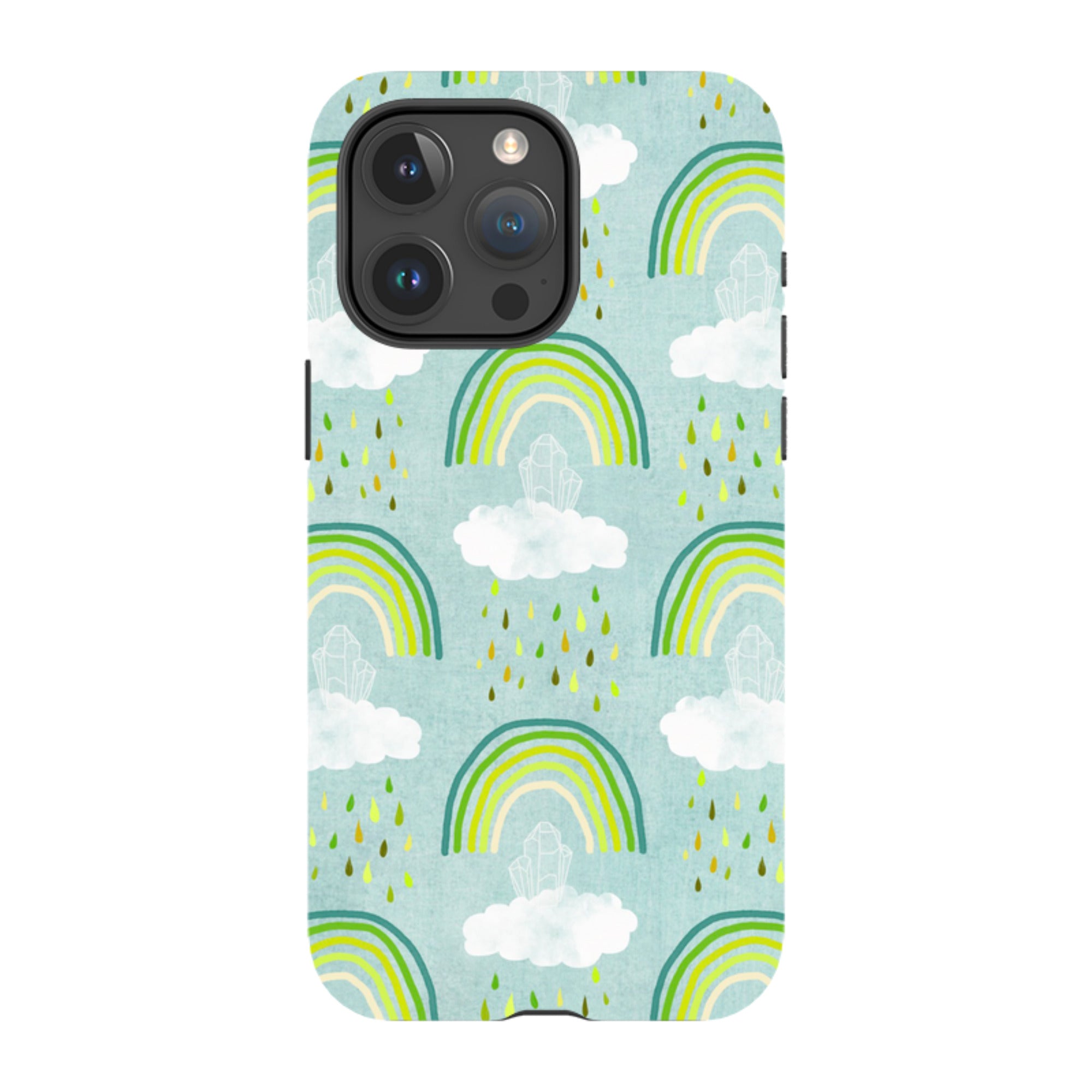 iPhone Tough Case - Rainbows And Crystals By Katherine Quinn