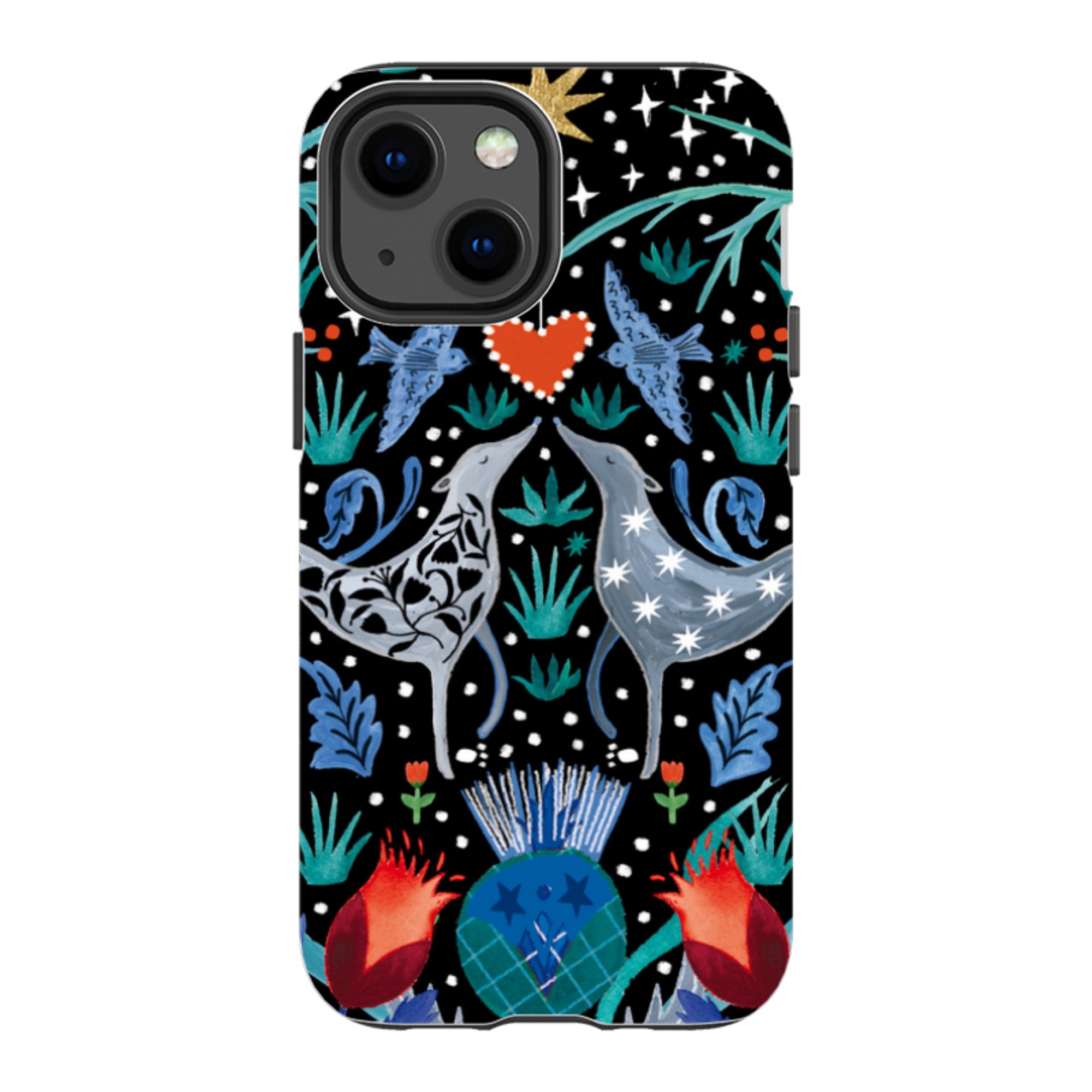 iPhone Tough Case - Winter Walk By Emma Frances Grant