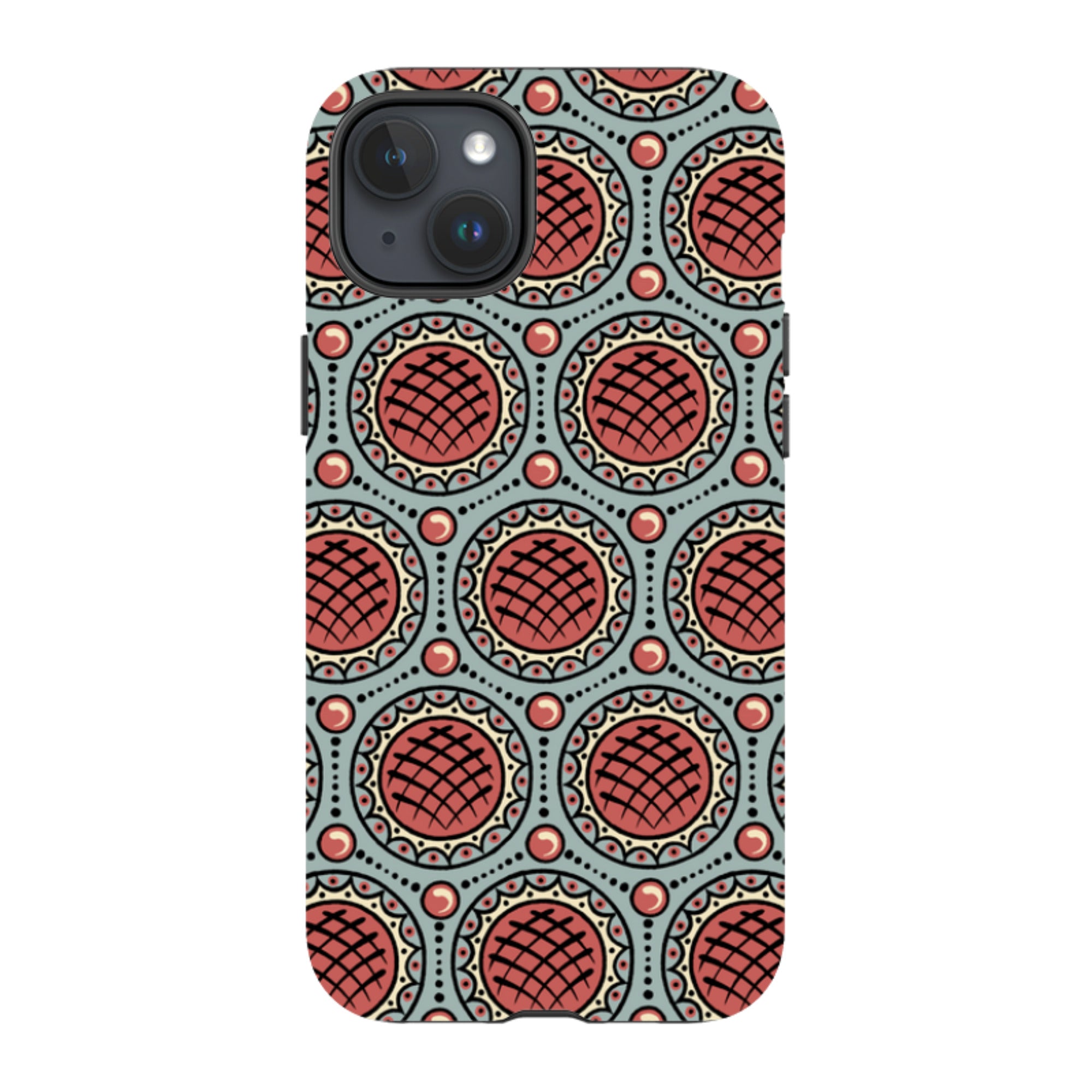 iPhone MagSafe Tough Case - Charleston Red By Cressida Bell