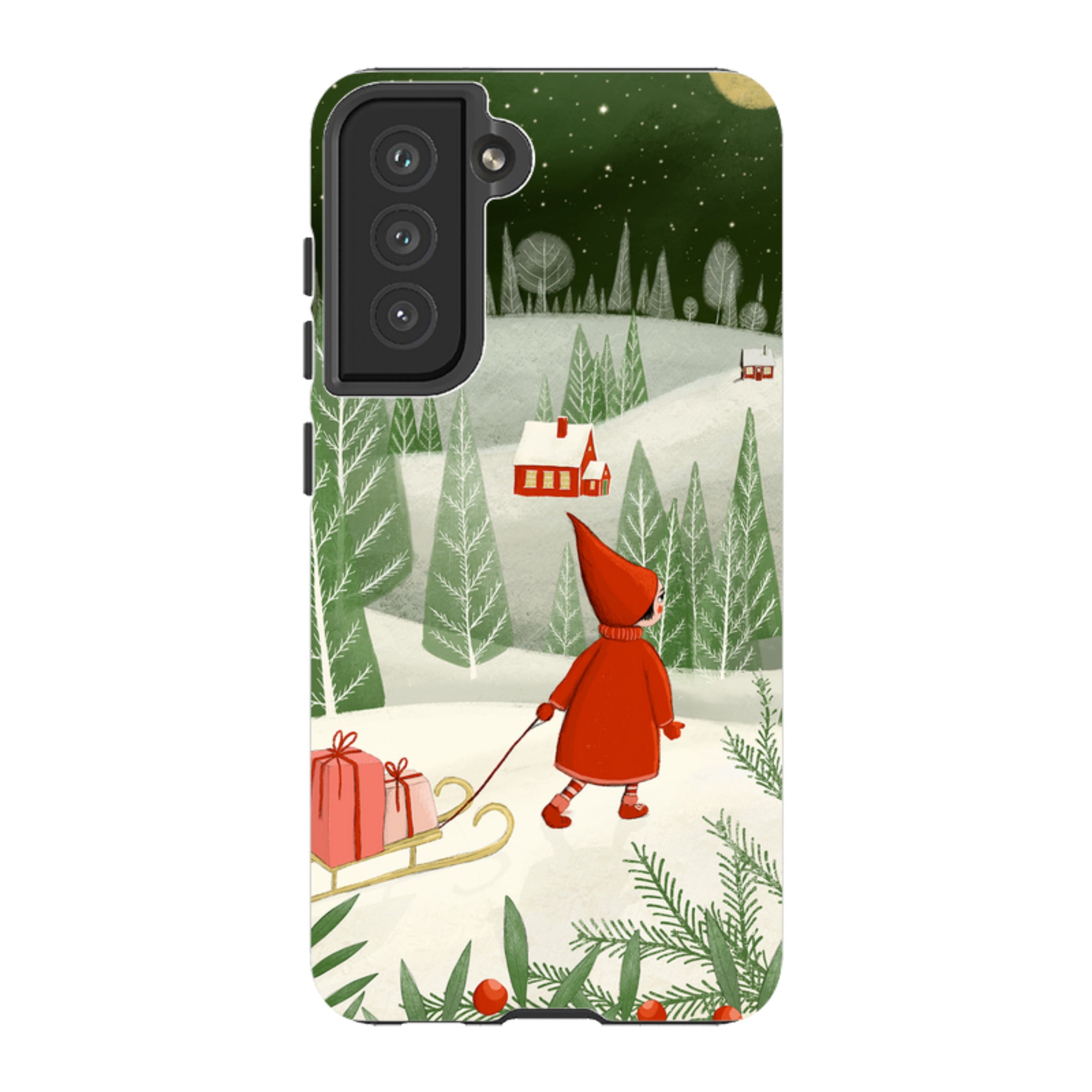 Samsung Tough Case - Christmas Night By Maja Lindberg