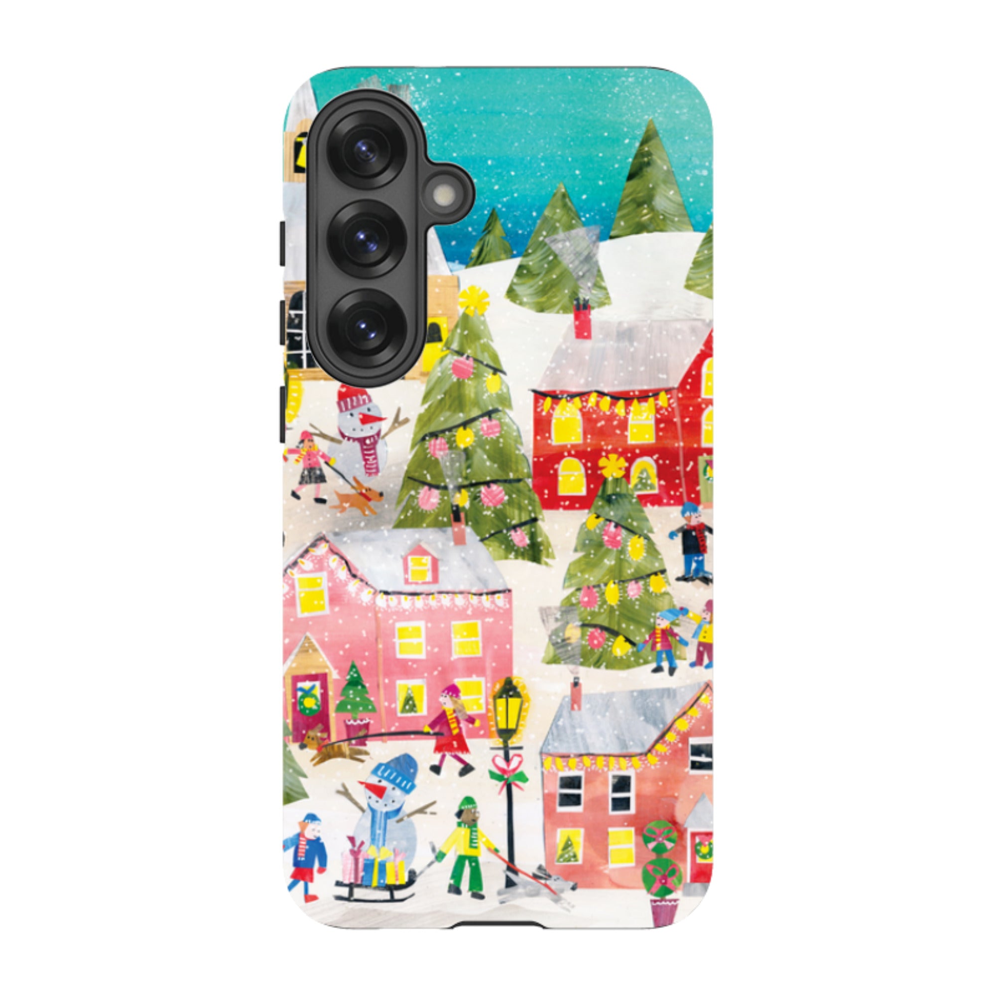 Samsung Tough Case - Winter Village By Tracey English
