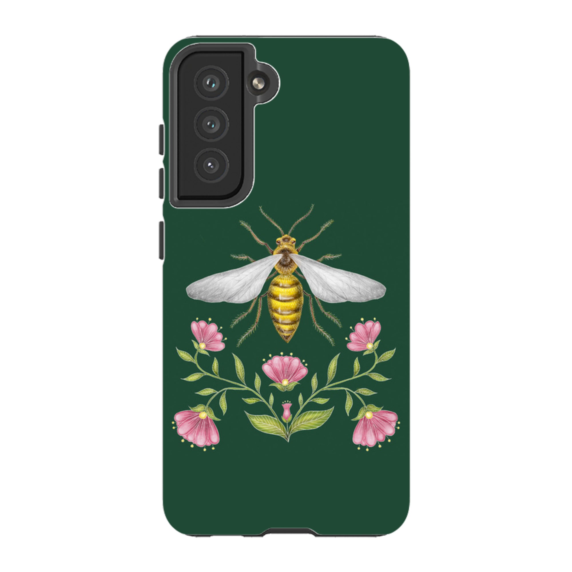 Samsung Tough Case - Wings Of Freedom Emerald By Catherine Rowe