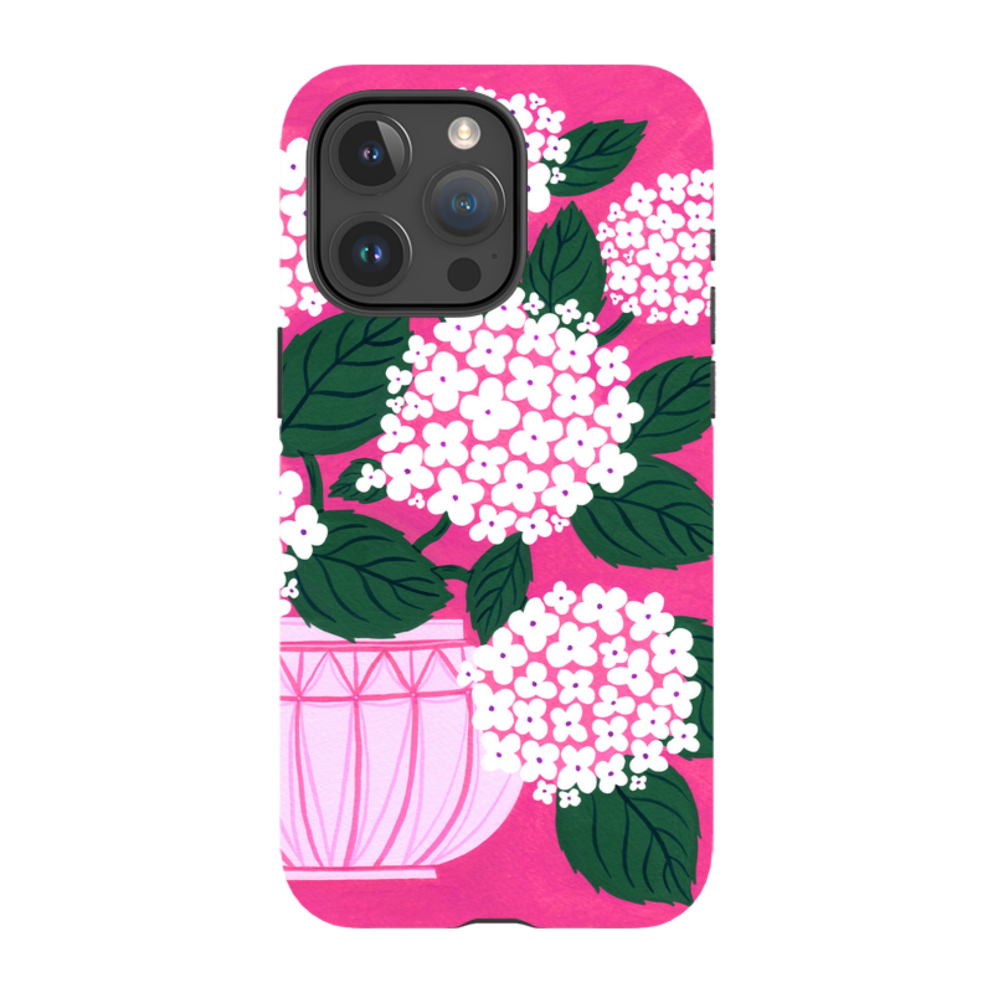 iPhone Tough Case - Hydrangea By Madalina Andronic