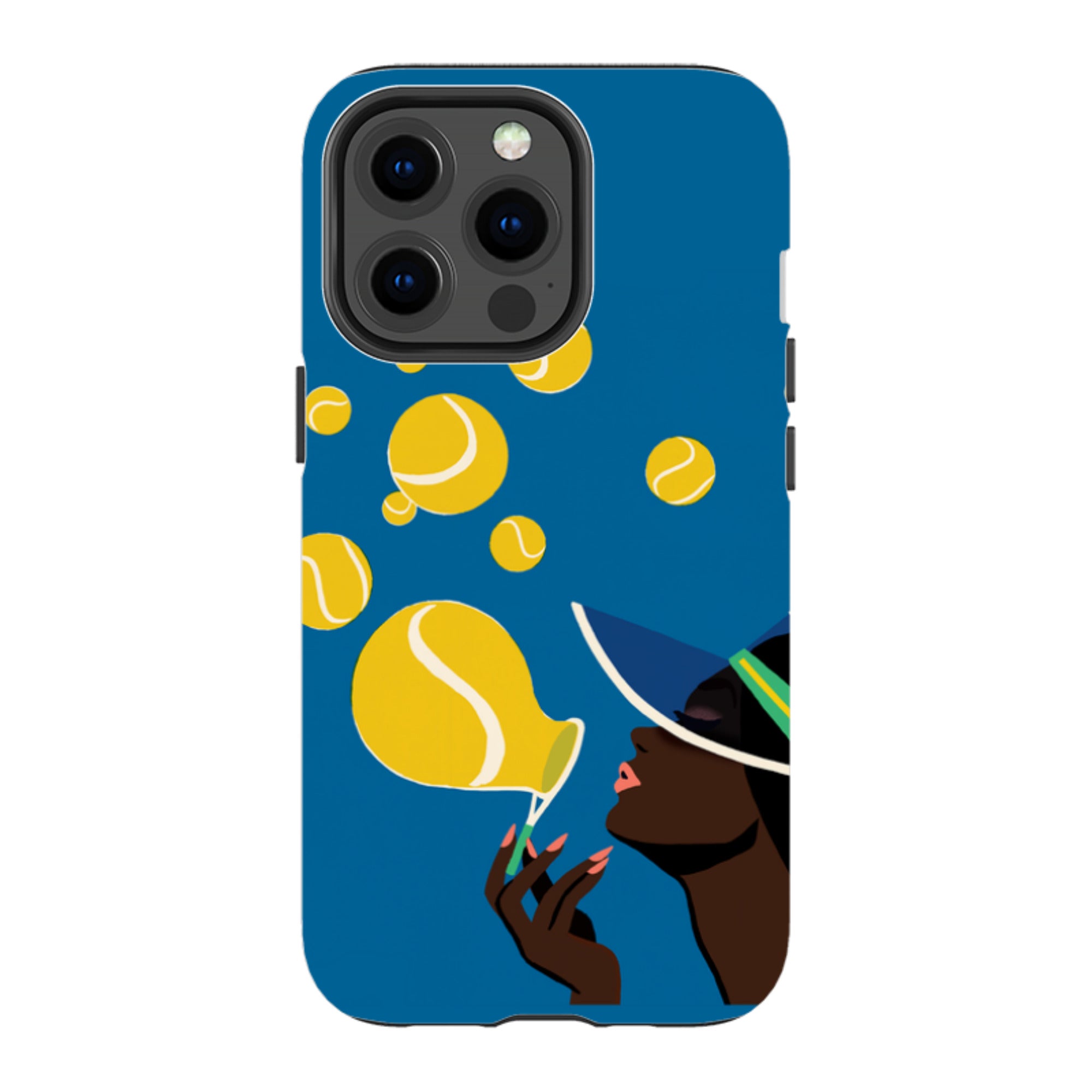 iPhone Tough Case - Court Bubbles
