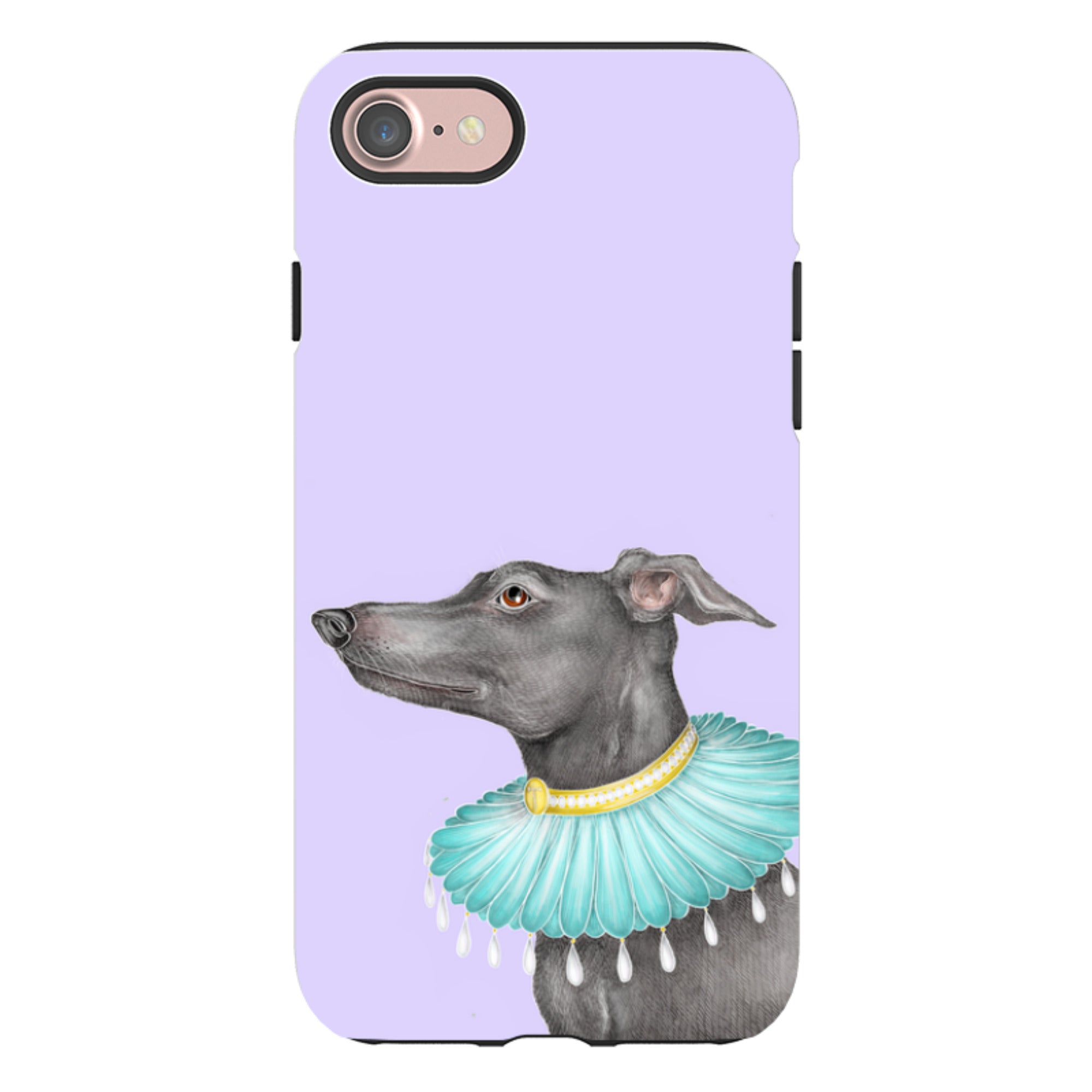 iPhone Tough Case - Greyhound By Catherine Rowe