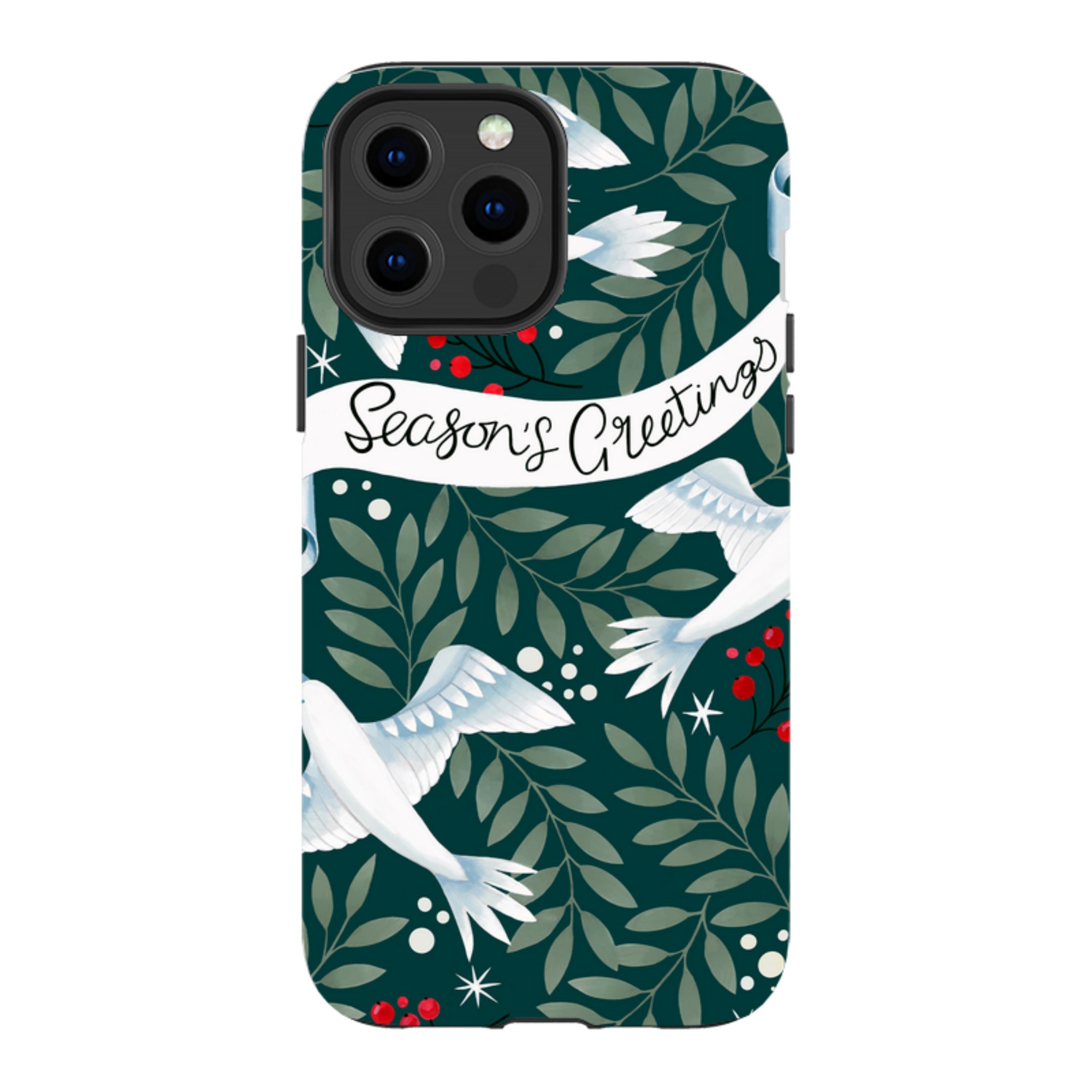 iPhone Tough Case - Seasons Greetings By Bex Parkin