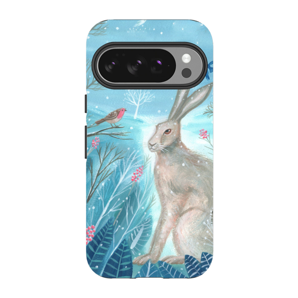 Google Tough Case - Winter Hare By Mary Stubberfield