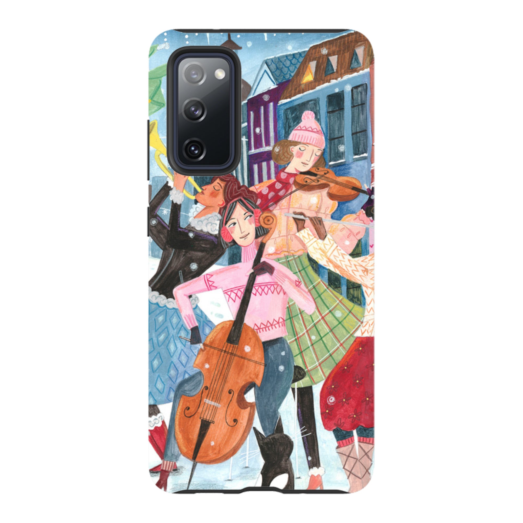 Samsung Tough Case - Musical Winter By Caroline Bonne Muller